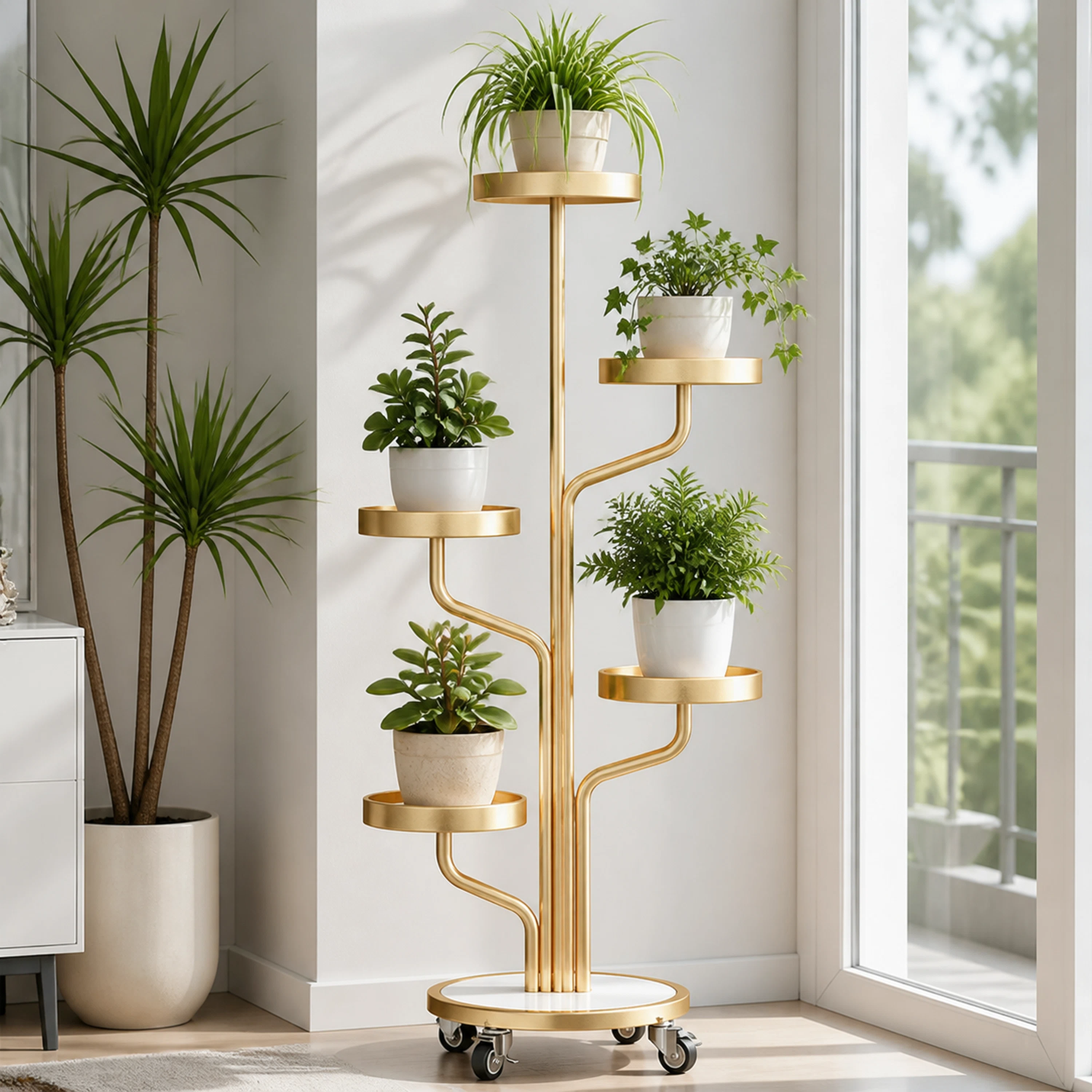 Soporte para Plantas 130*40*40cm de Hierro Surtido image 1