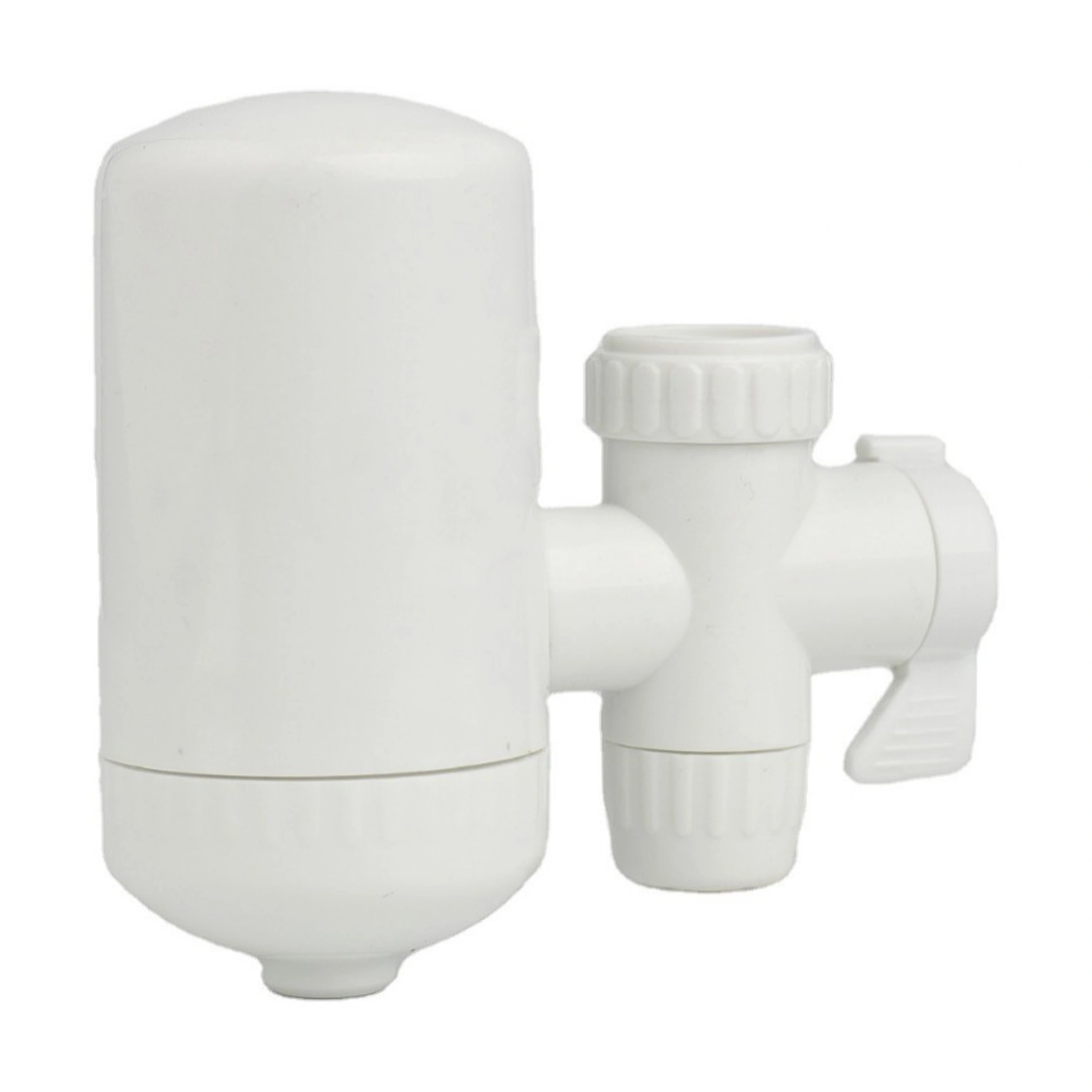Purificador de Agua para Grifo para Fregadero de Plástico Blanco