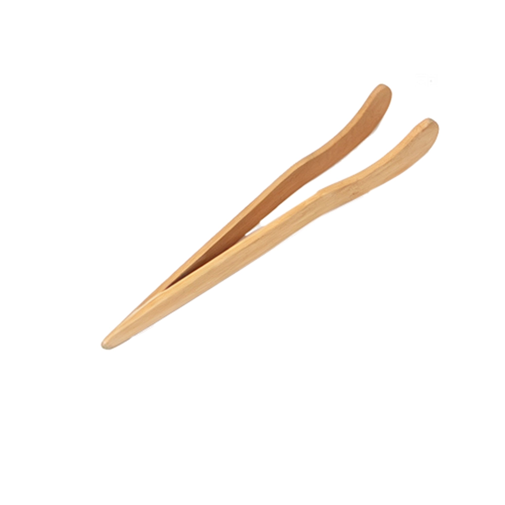 Pinza de Bambú para Alimentos y Barbacoa Anti-quemaduras