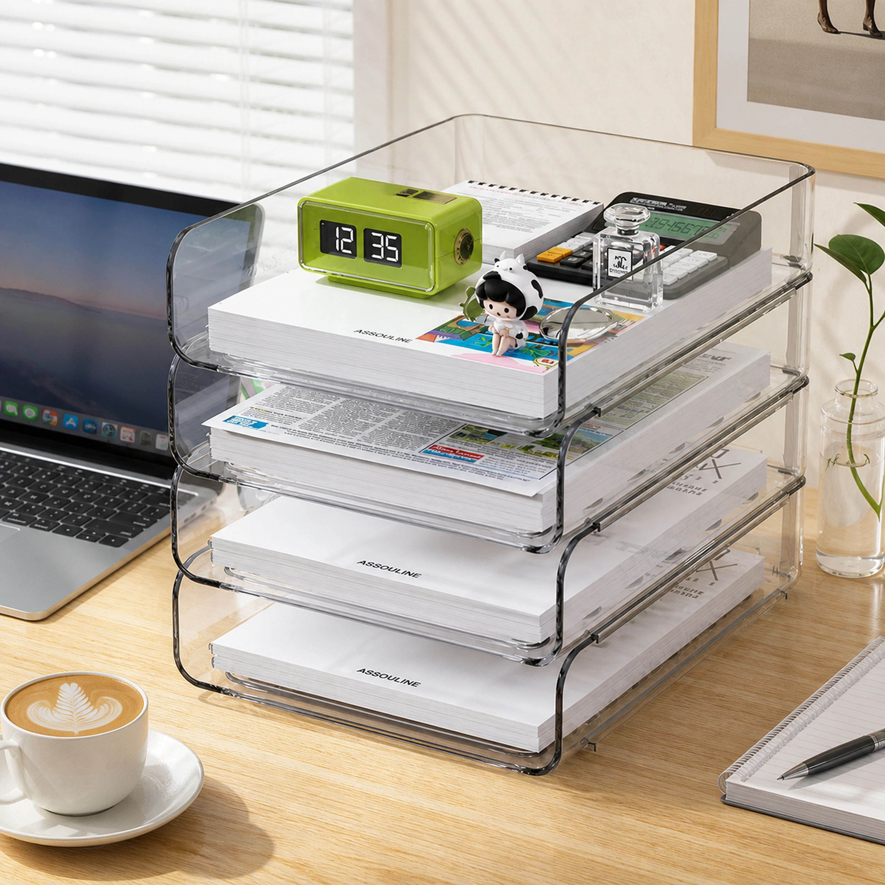 Organizador de escritorio 24.5*32*28cm PET image 1