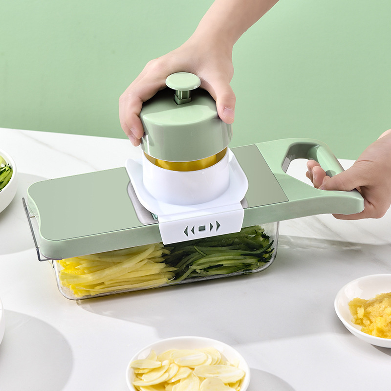 Rallador Multi-función para Verduras y Papas con Cuchillas