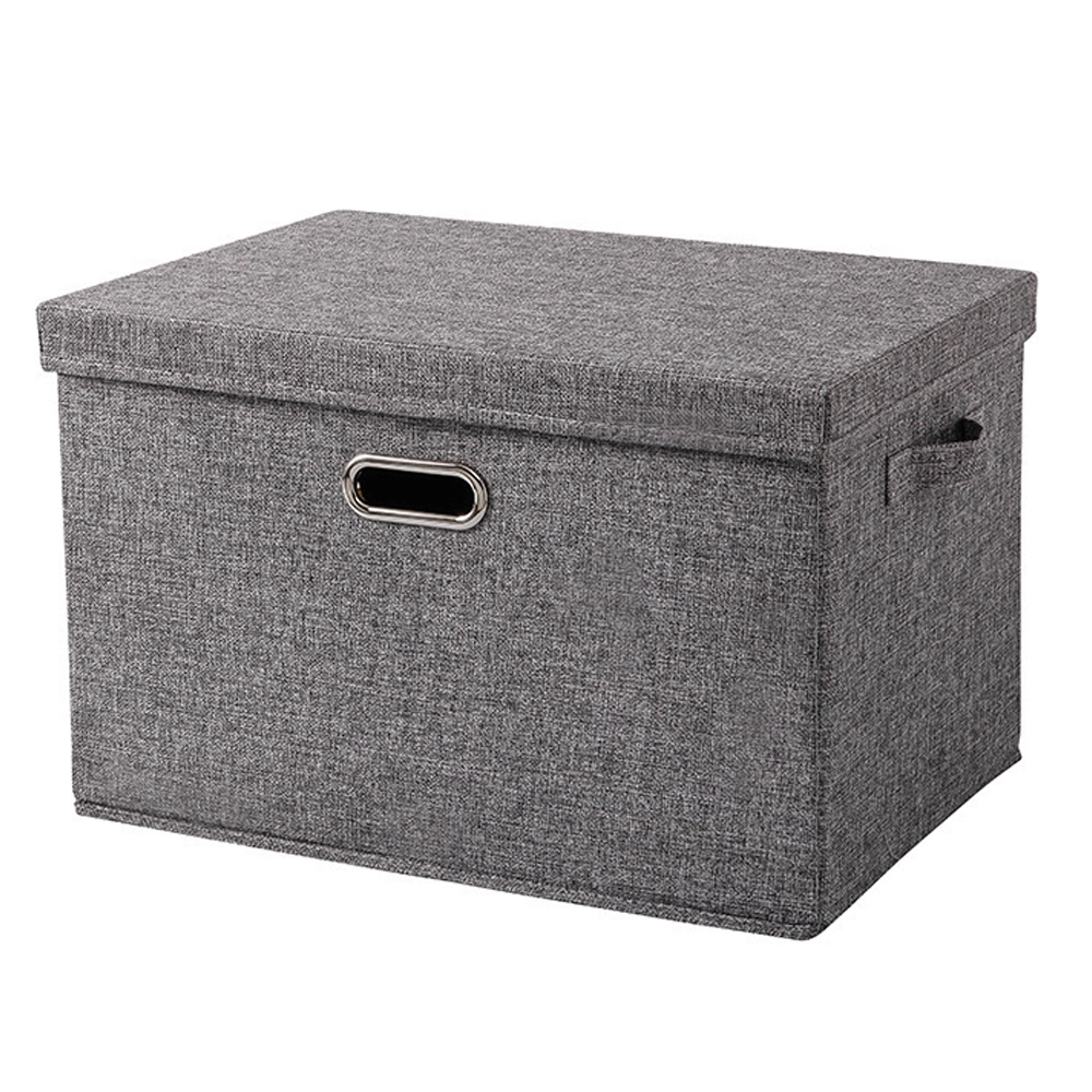Caja organizadora cuadrada 40x30x30cm de tela no tejida