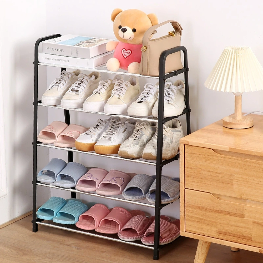Organizador de 4 niveles 55×73×27cm de hierro para zapatos image 1