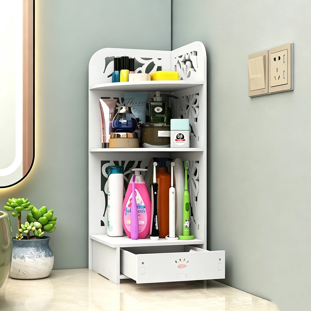 Estante organizador 55x23x22cm de madera plástica