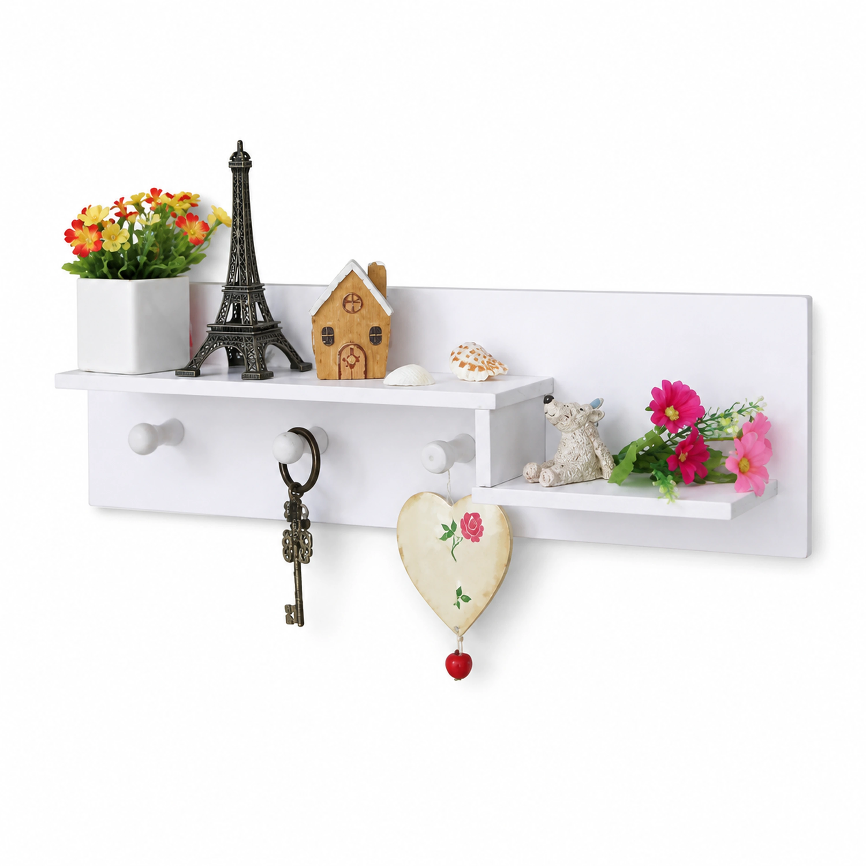 Caja organizadora de pared 50*10*18cm PVC image 2