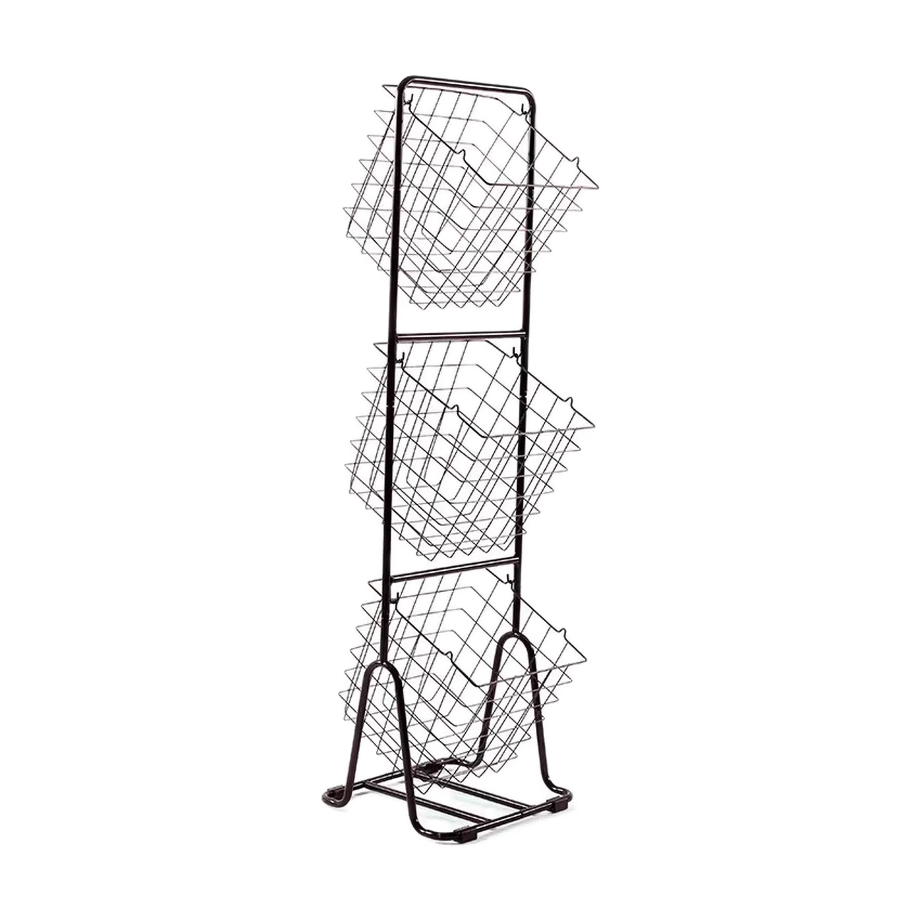 Organizador de Cocina 28*30*108.5cm de Hierro Negro image 2