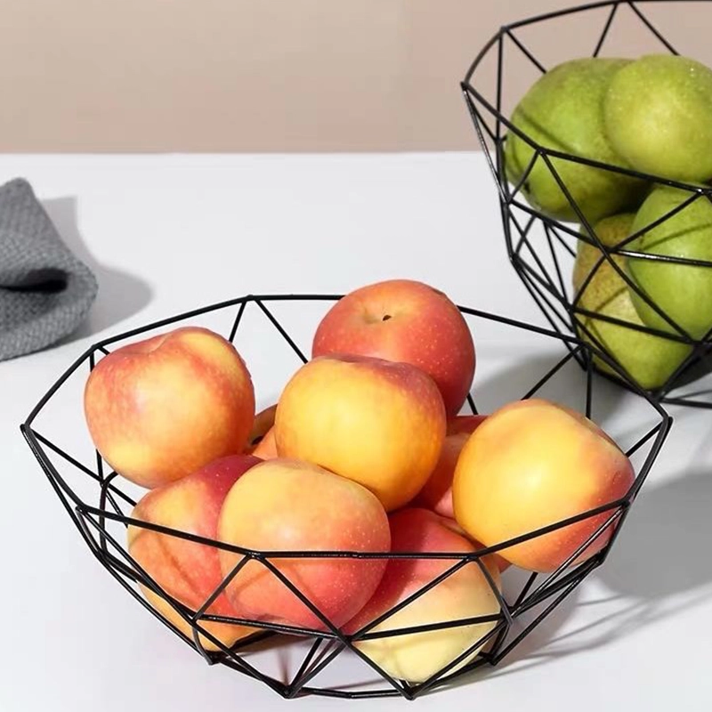 Cesta Diámetro 8*27cm Hierro Negro