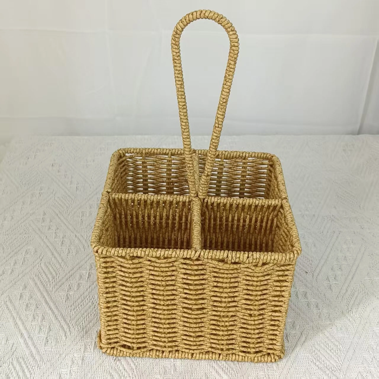 Cesta de almacenamiento de papel y hierro image 1