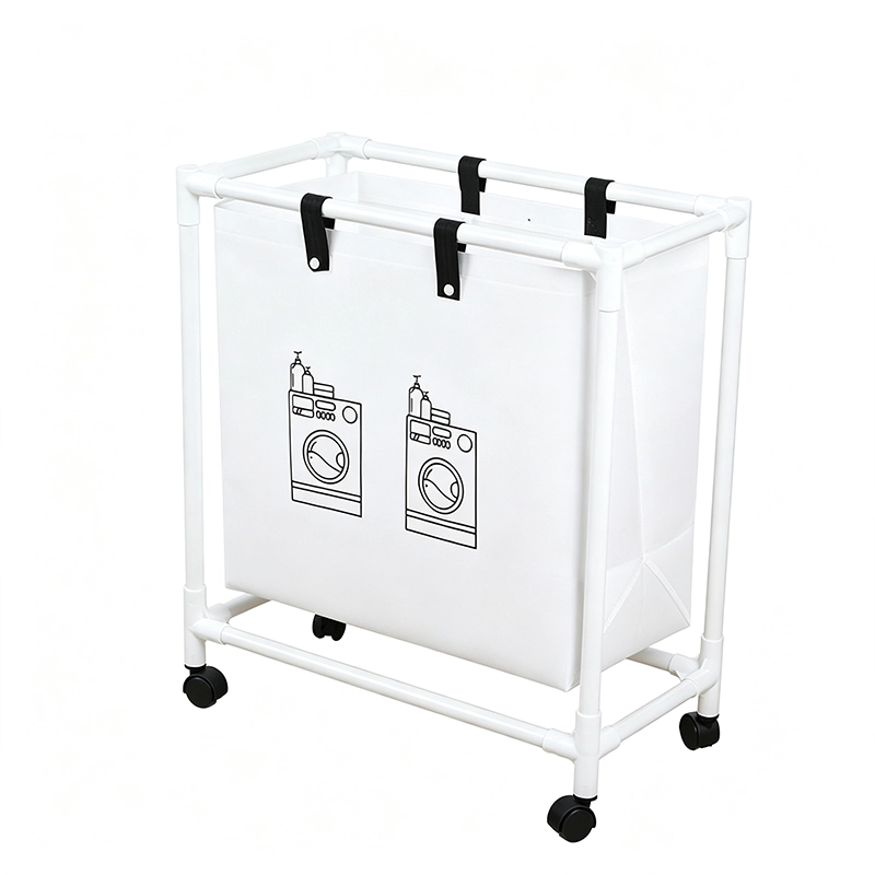 Cesta 57*28*62cm Plástico Blanco image 2