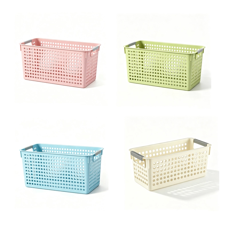 Cesta de Almacenamiento 35.5*25.5*8.5cm Plástico Surtido