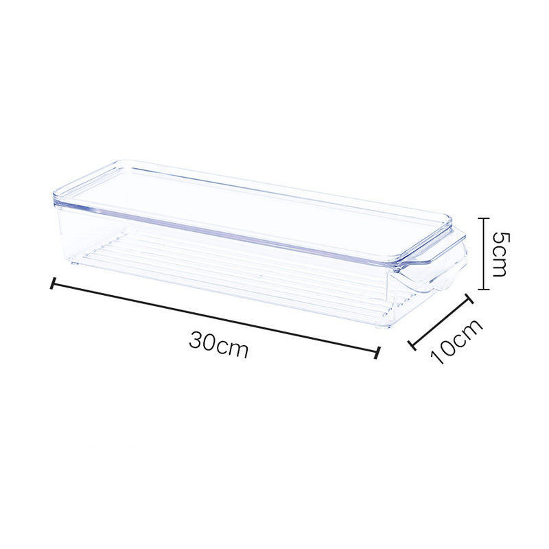 Caja de Almacenamiento Multitamaño PET Transparente
