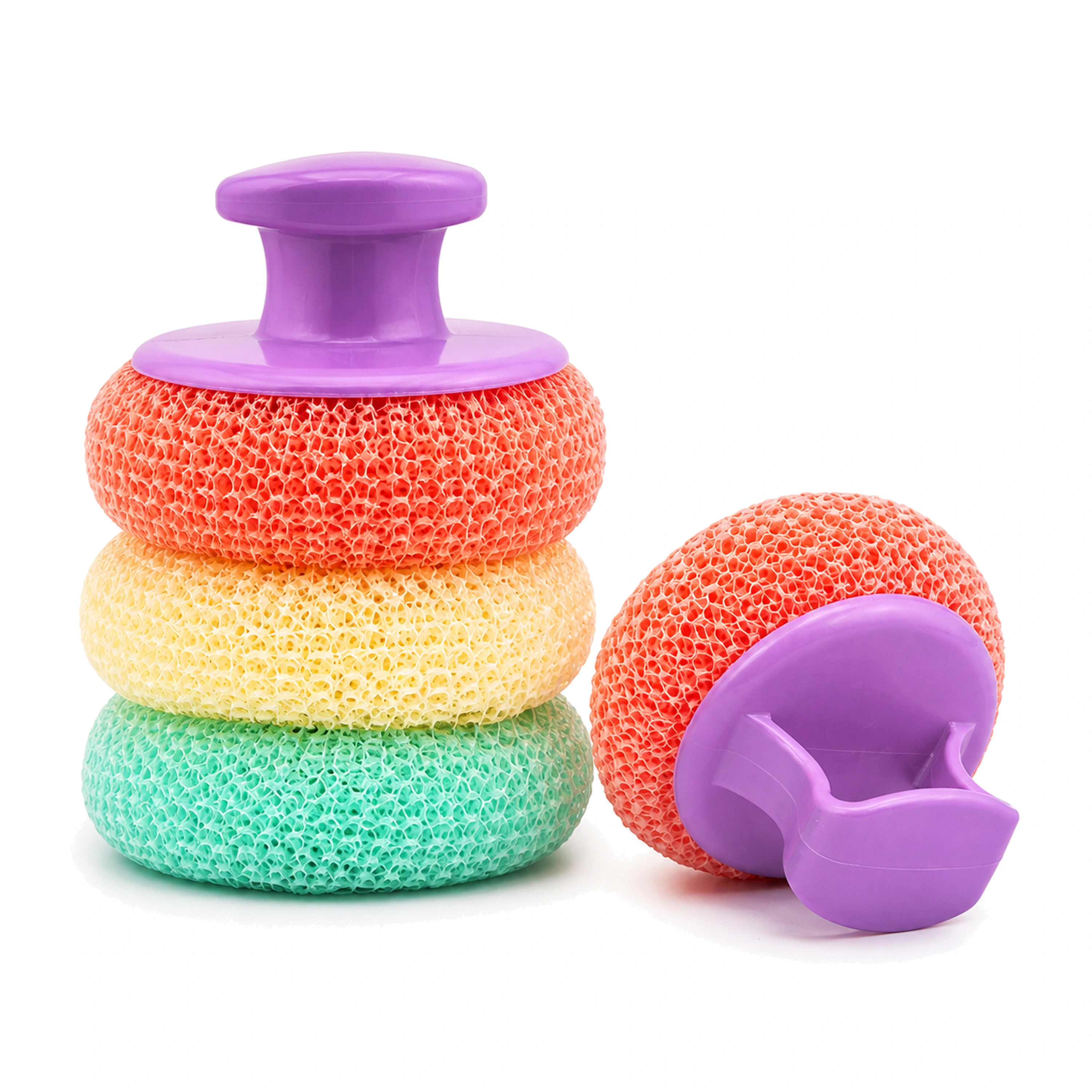Cepillo de Limpieza de Alambre de Acero Varios Colores 12 x 8 cm