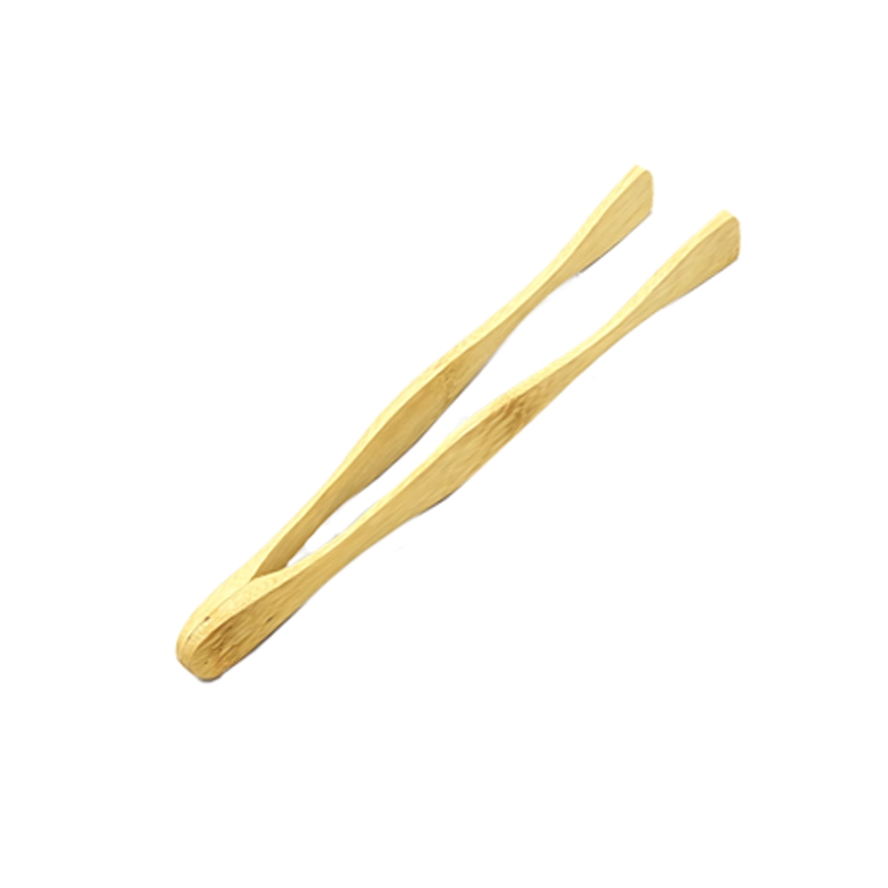 Pinza de Bambú para Alimentos y Barbacoa Anti-quemaduras
