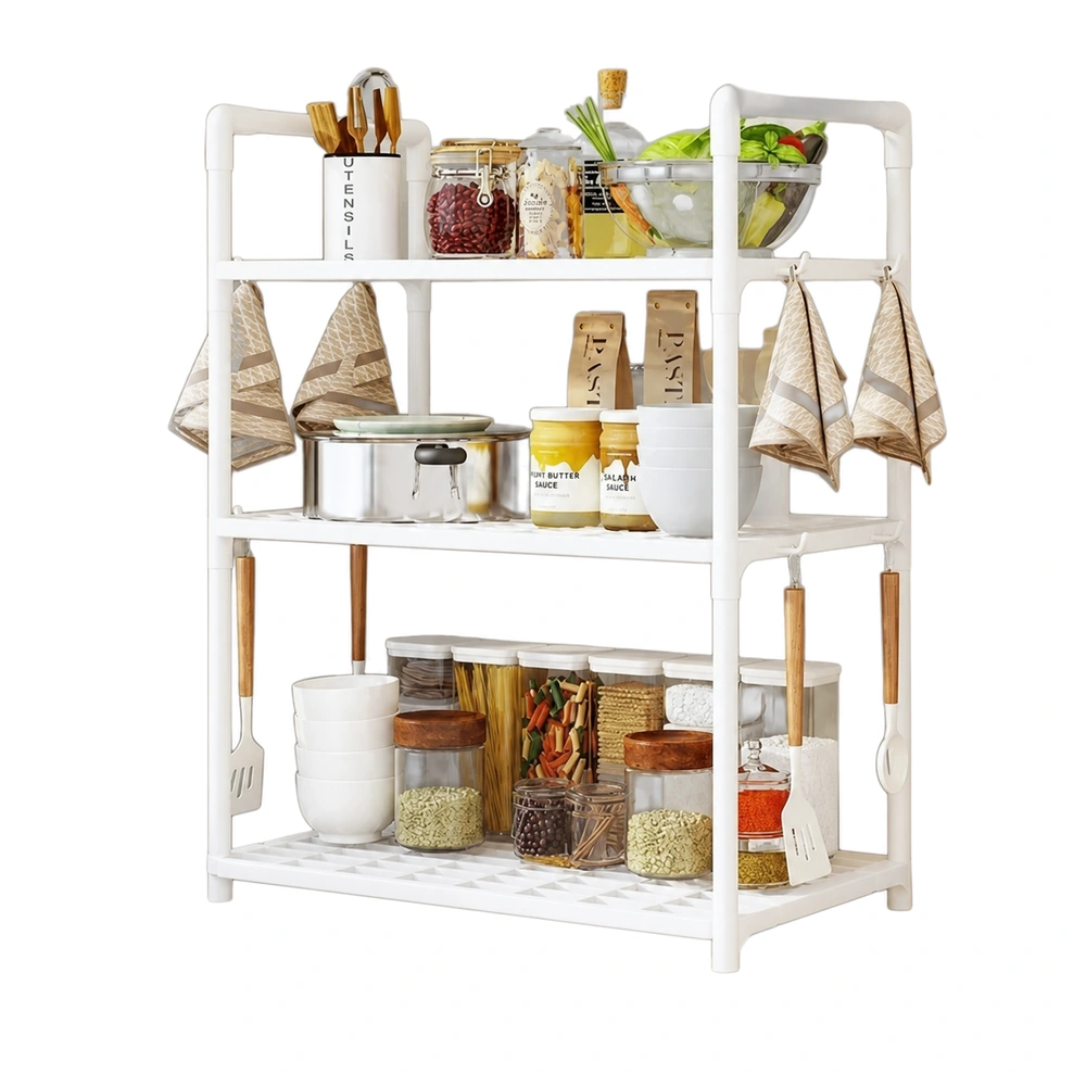Organizador 50×27×73 cm de plástico para cocina, baño