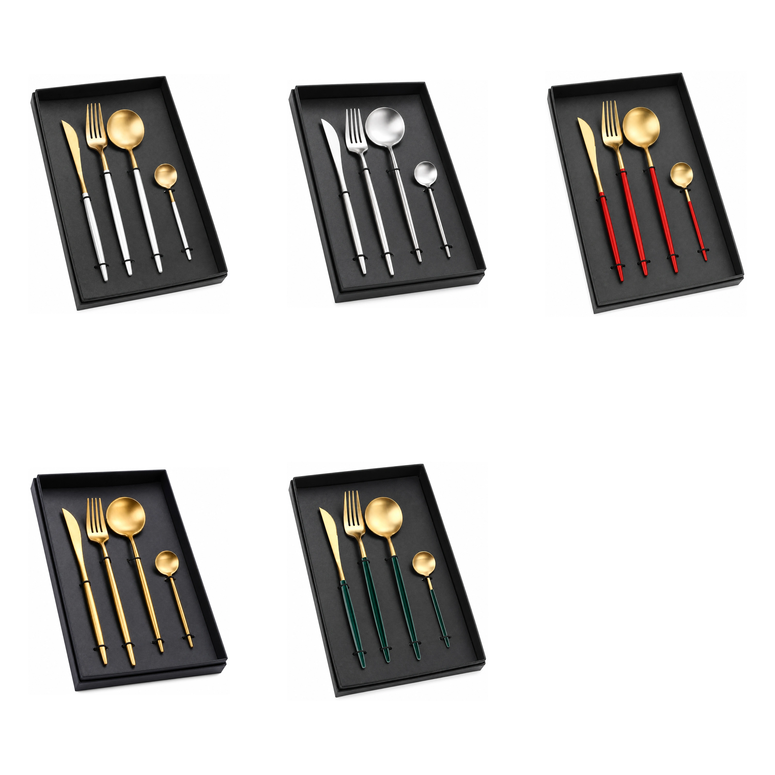 Juego de Cubiertos para Comedor de Acero Inoxidable image 2