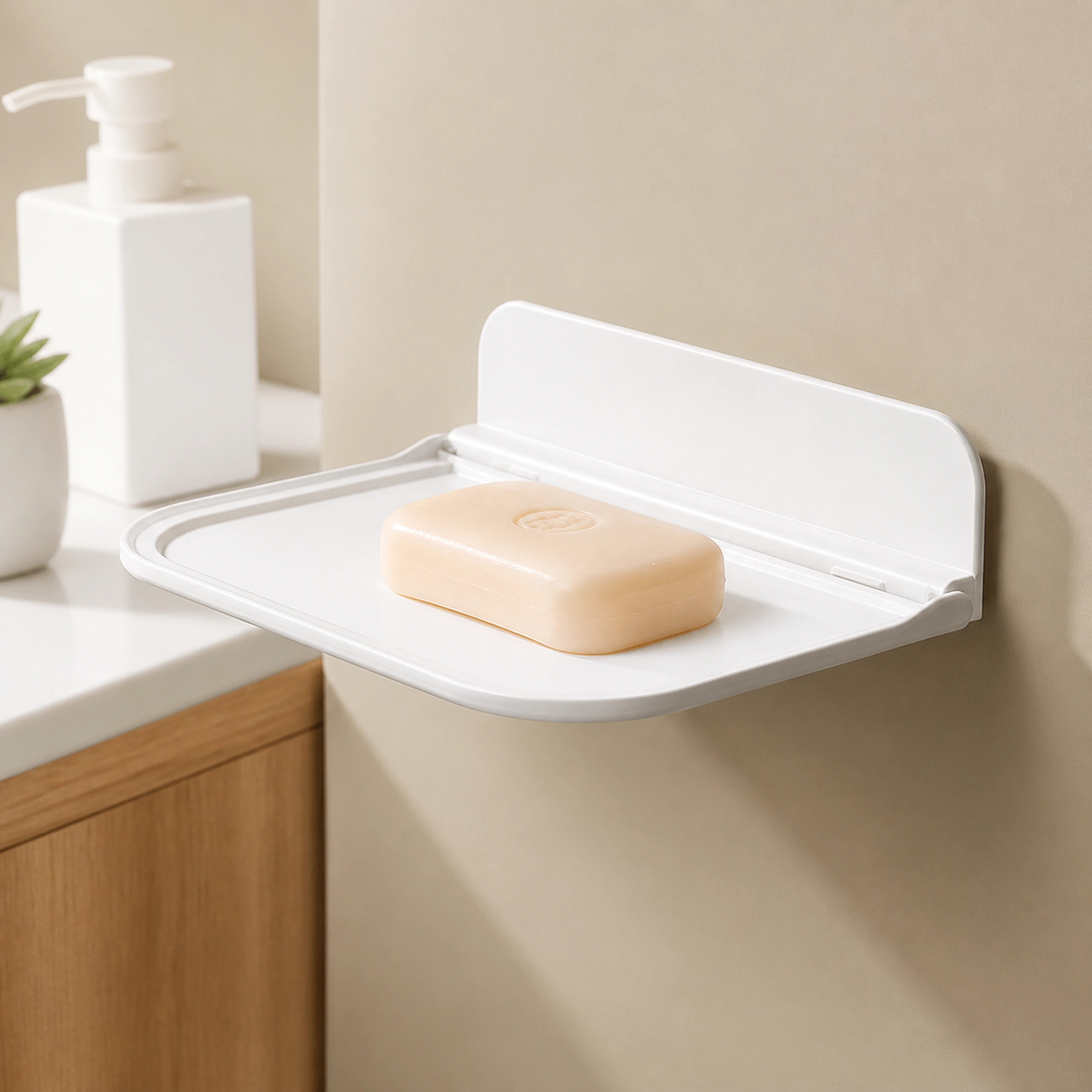Organizador de pared plegable 18*11*7cm Plástico