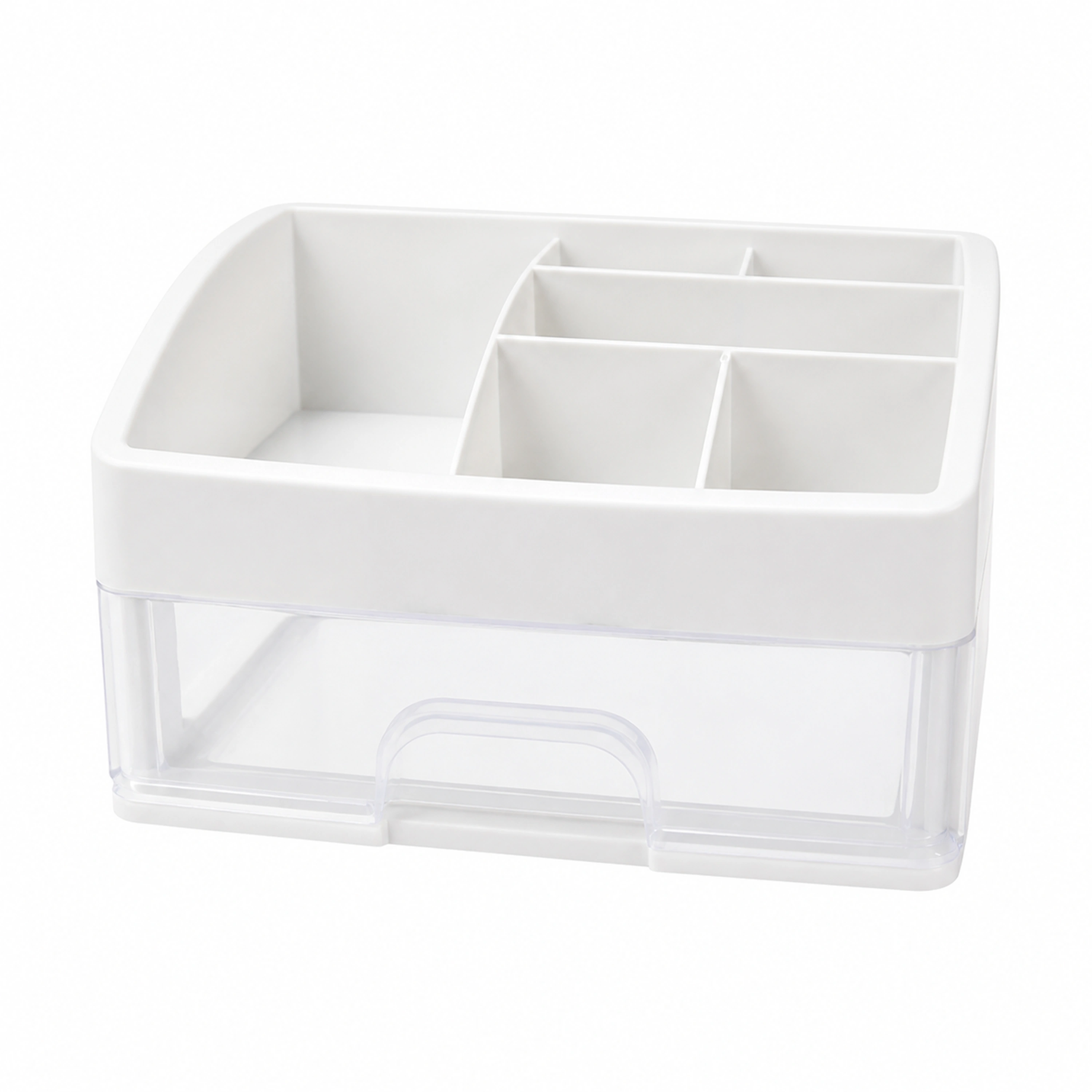 Organizador de maquillaje 23.5*17*13.5cm 1 capa Plástico image 2