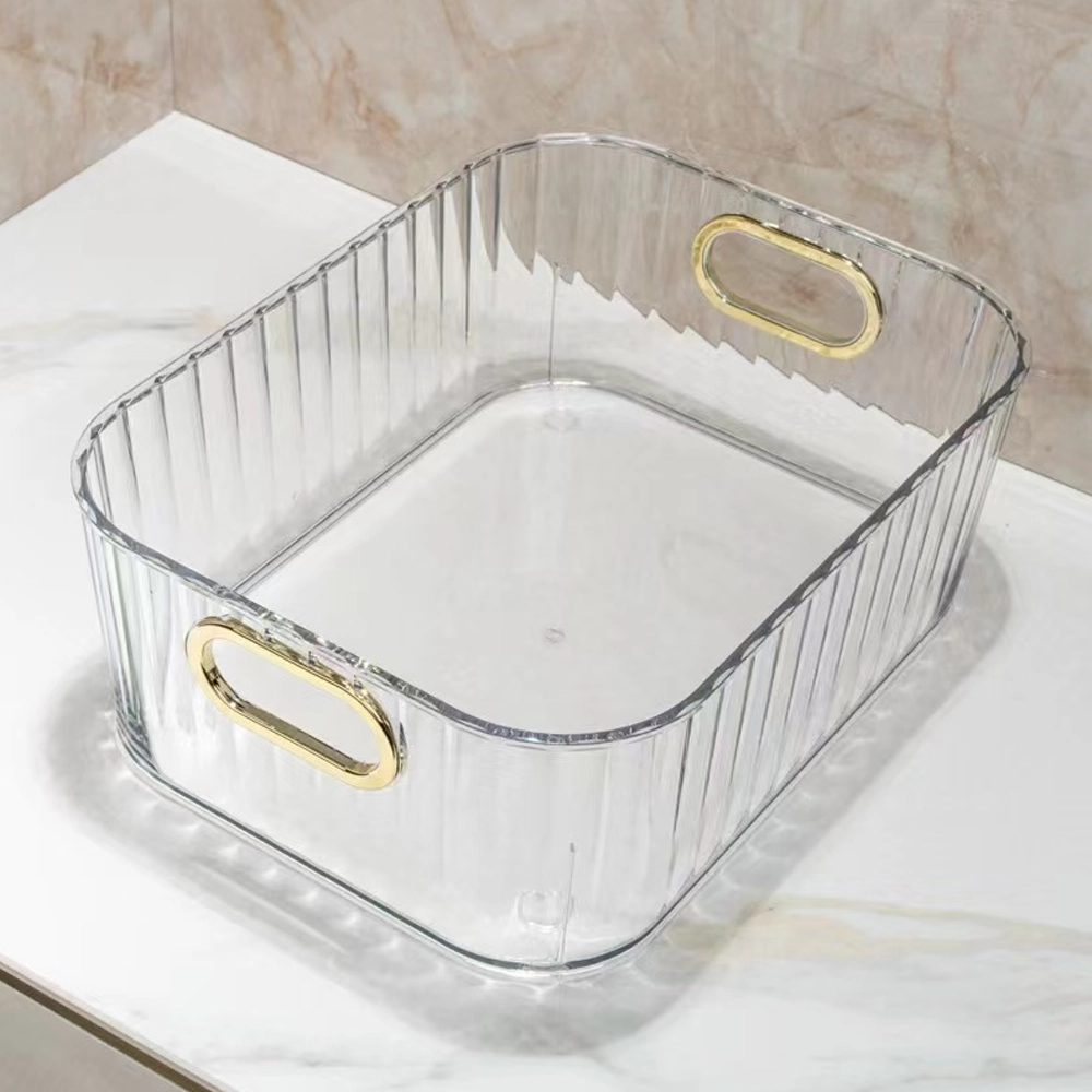 Caja de Almacenamiento 30.5*10*21.5cmPET Gris image 1