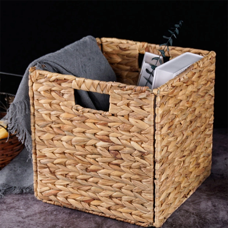 Cesta 30*30*30cm Madera Natural