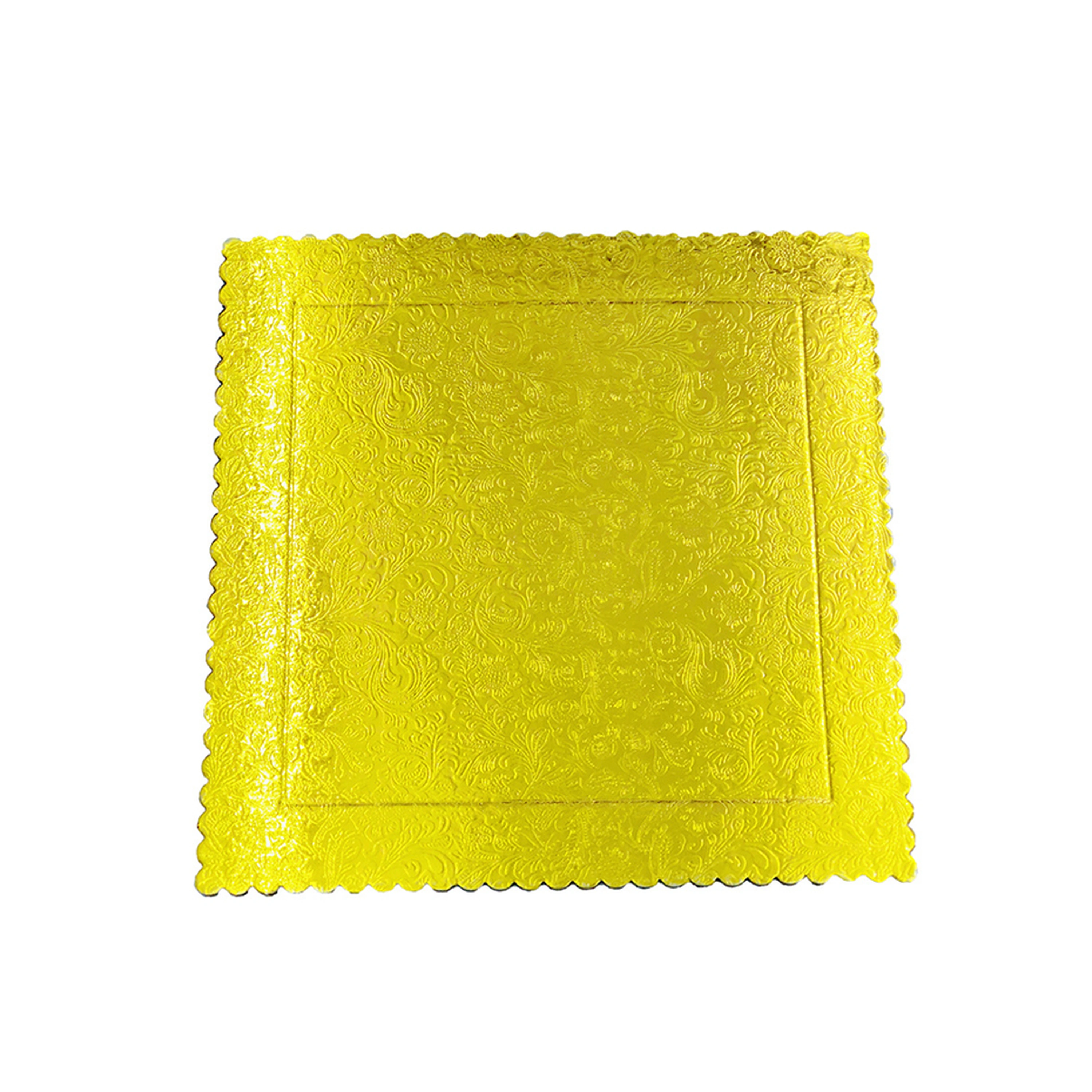 Base Redonda para Pastel Dorada de Papel 2 mm (25 uds)