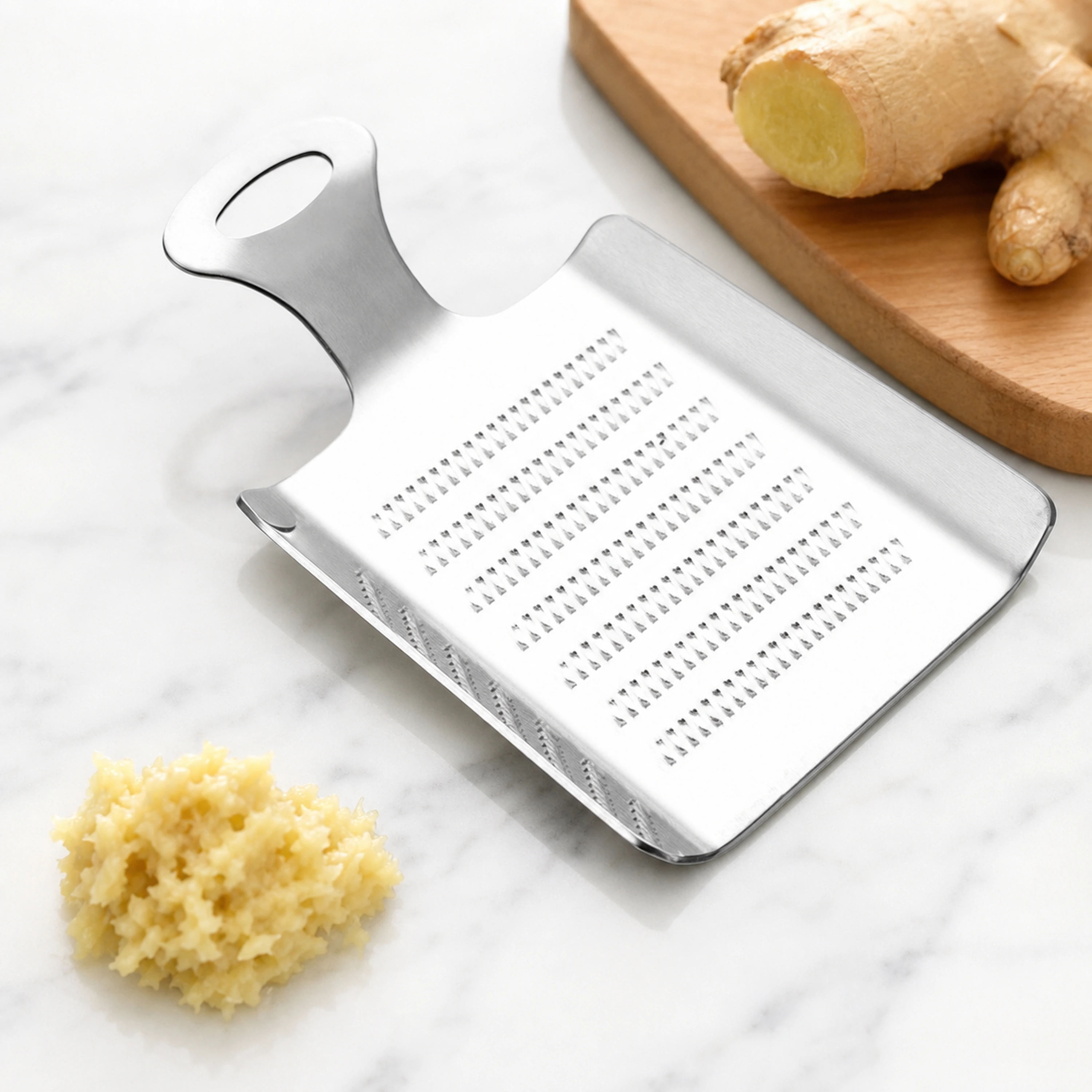 Rallador de Jengibre para Preparar Alimentos de Acero Inoxidable image 1