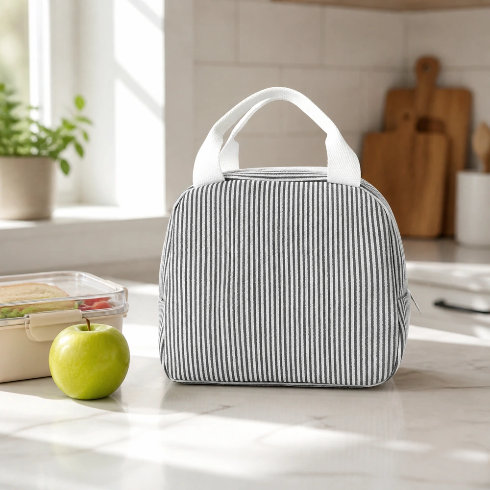 Bolsa térmica 20×13.5×21 cm de poliéster para almuerzo