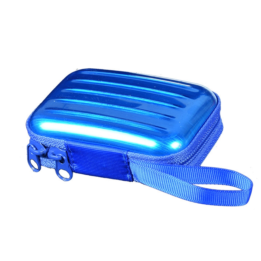 Monedero 9.6*6.8*4.5cm Hojalata Azul