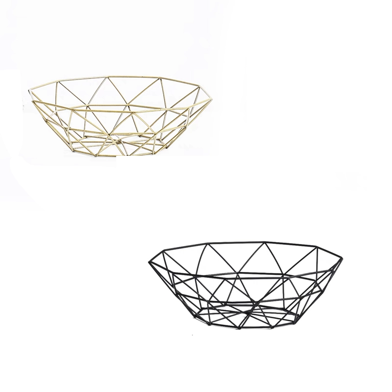 Cesta Diámetro 8*27cm Hierro Negro