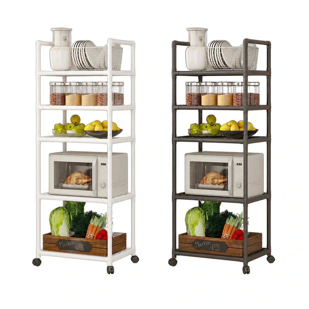 Organizador 38×31×130 cm de hierro para cocina, baño