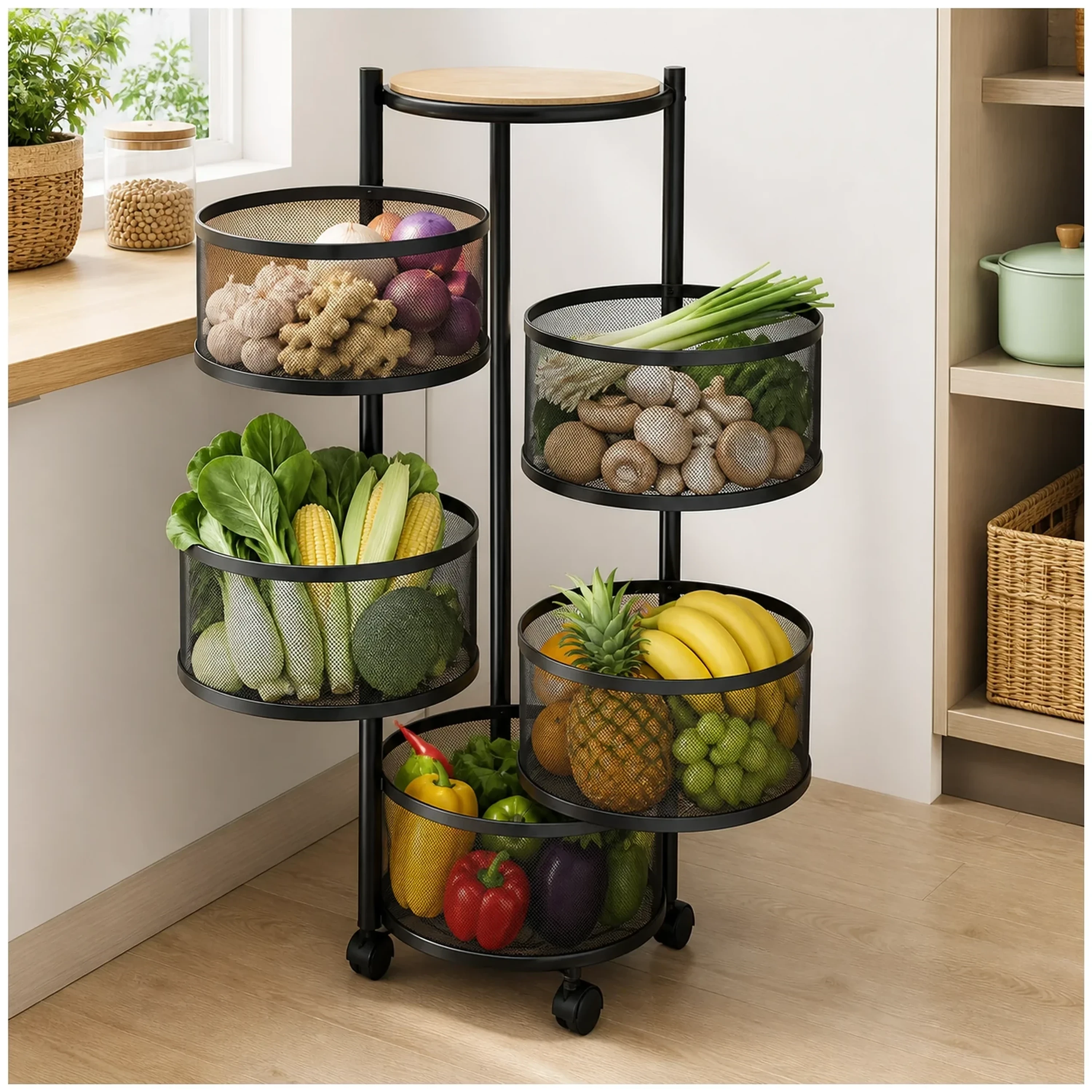 Estante Organizador 90*30cm de Acero al Carbono