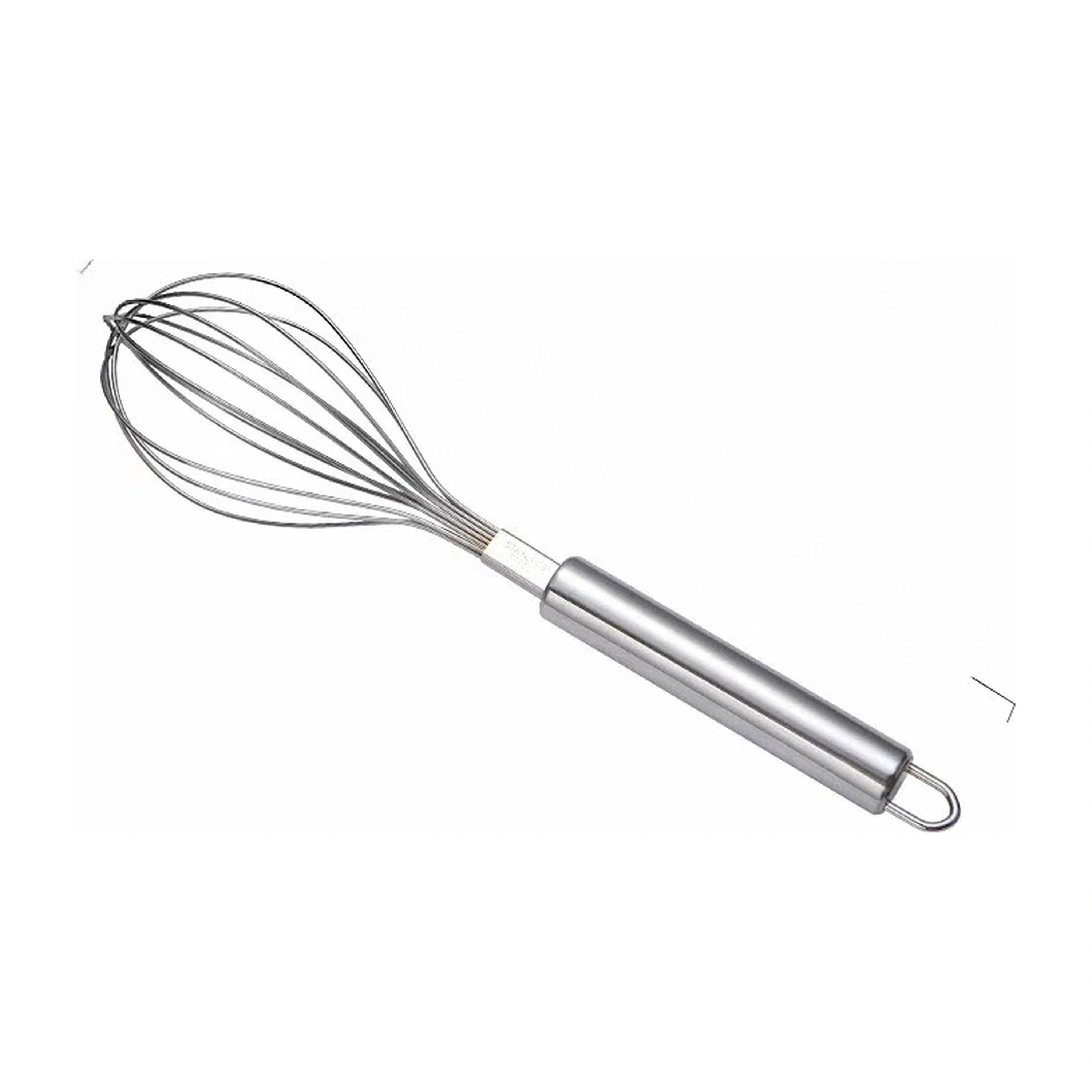 Set utensilios cocina acero inoxidable mango redondo 7 piezas