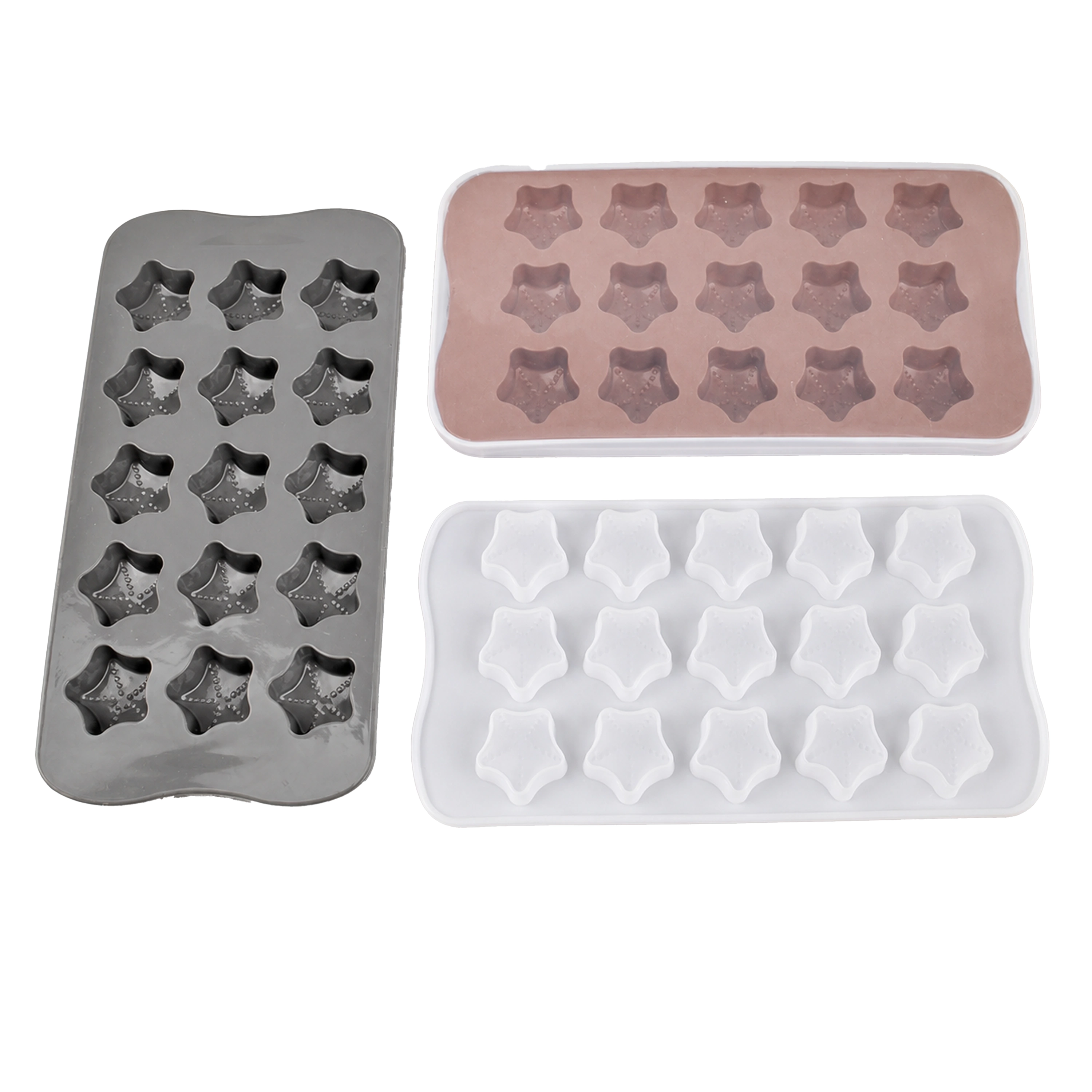 Molde para Hielo 21*10.5cm de Silicona Surtido