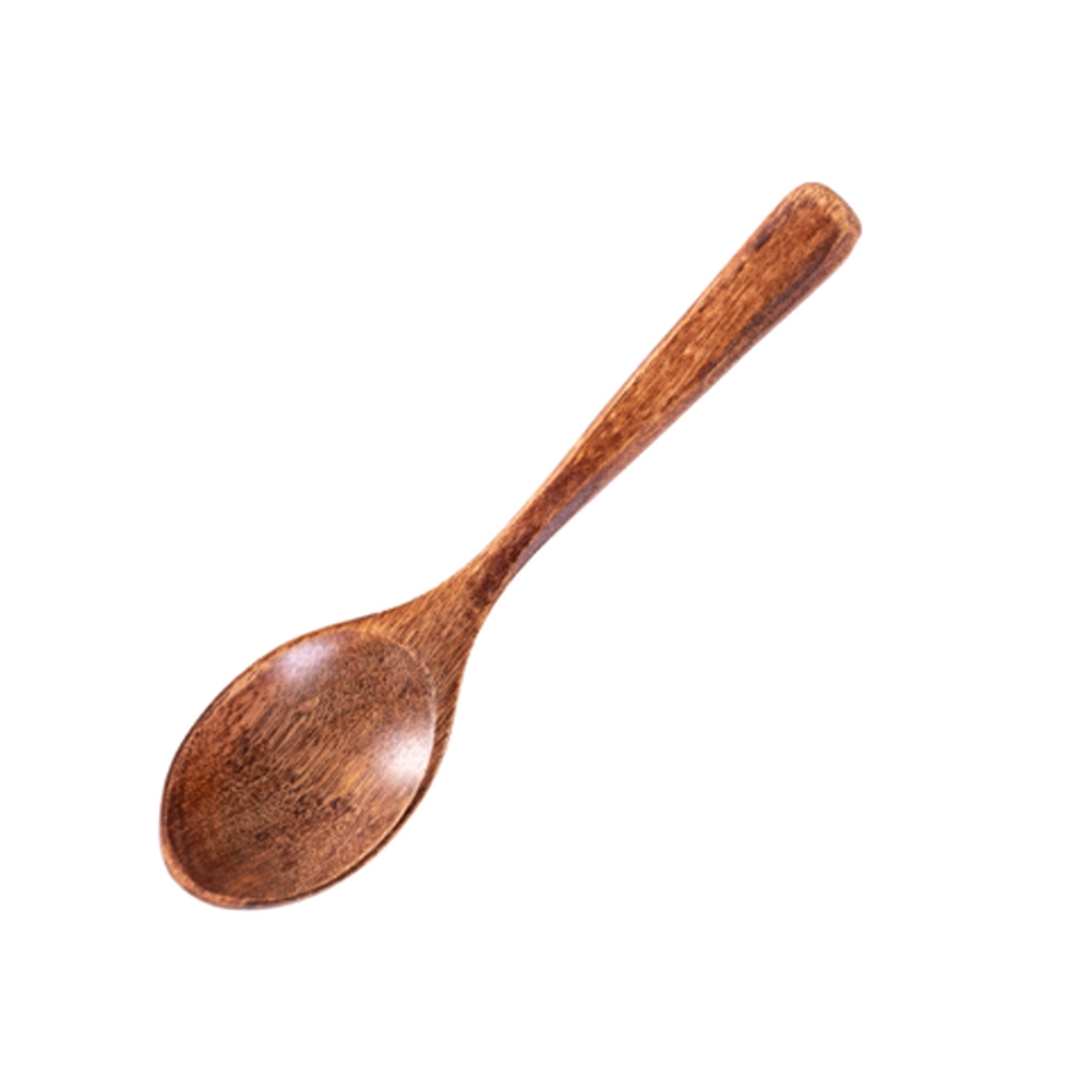 Cuchara de Madera de Mango Largo para Ensalada image 7