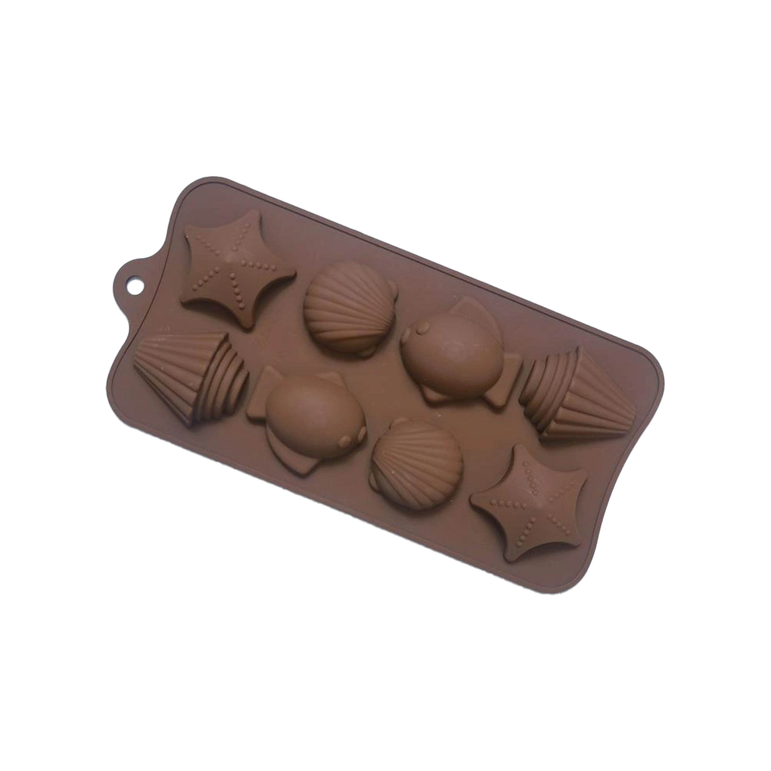 Molde 22.5*10.6cm de Silicona Café