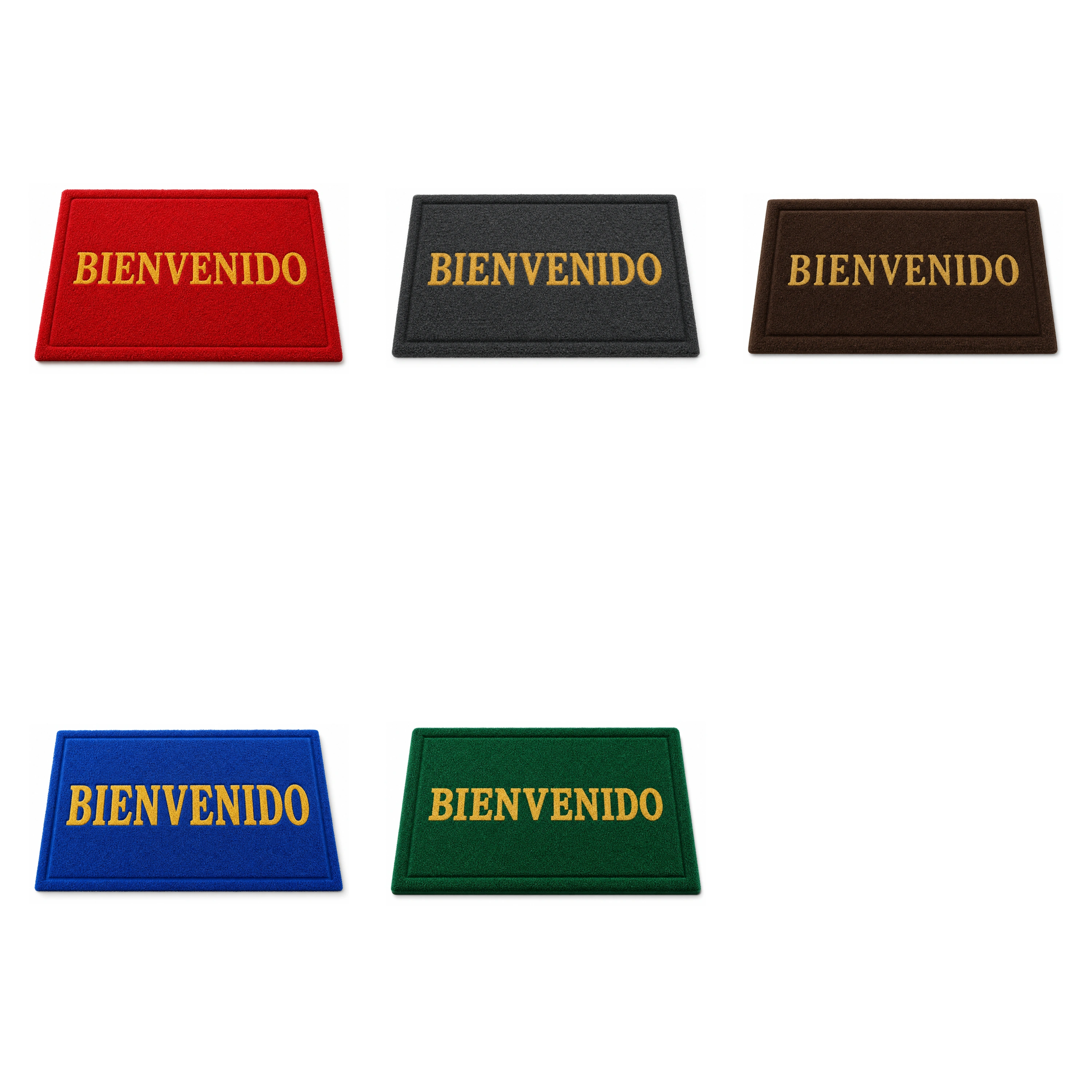 Alfombra 38*58cm Plástico Surtido