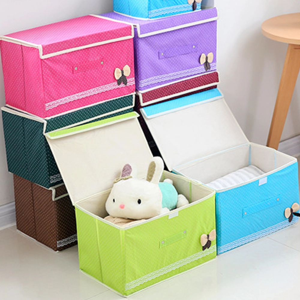 Caja de Almacenamiento 26*21*17cm Tela No Tejida Surtido