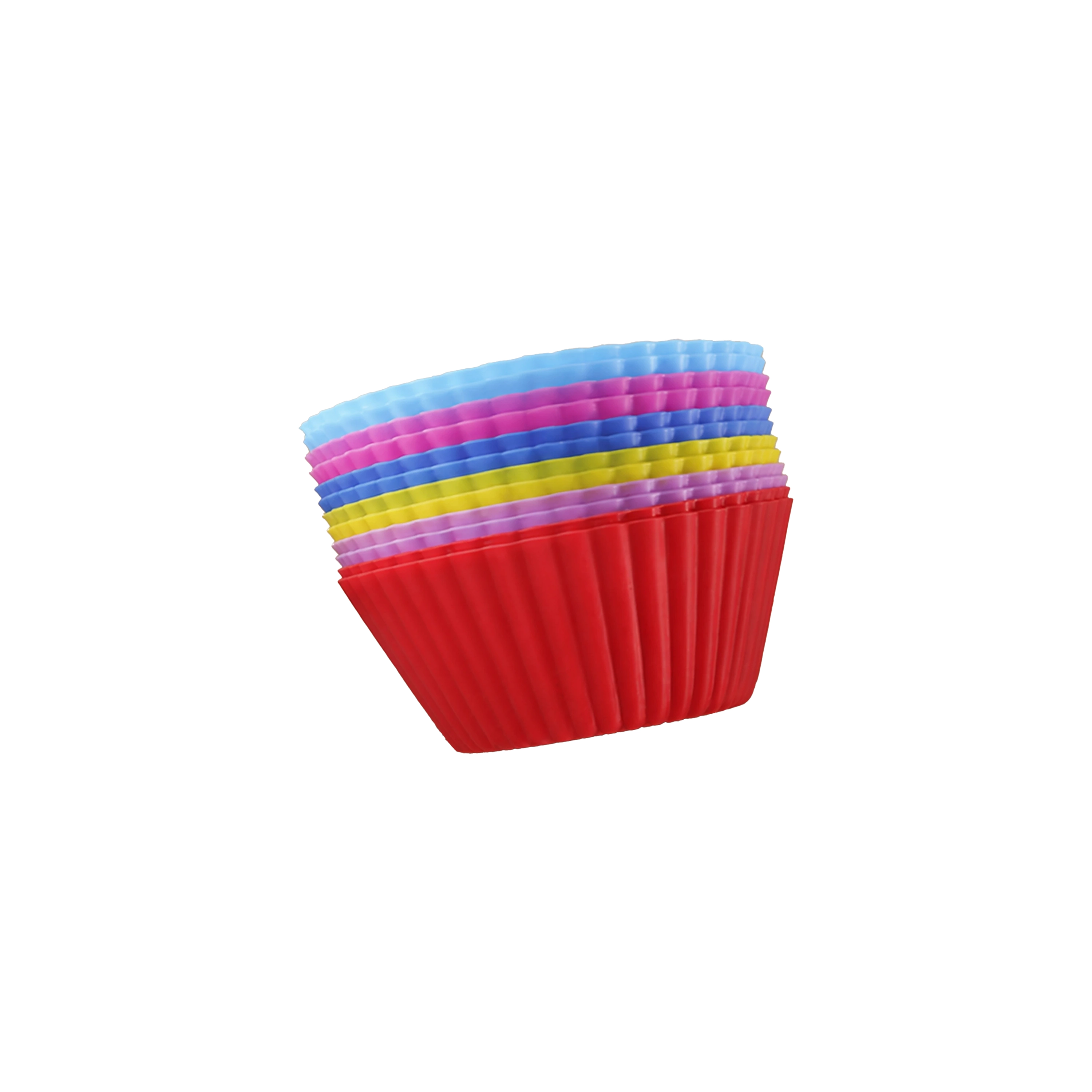 Molde silicona muffins cupcakes repostería antiadherente 12 piezas image 2