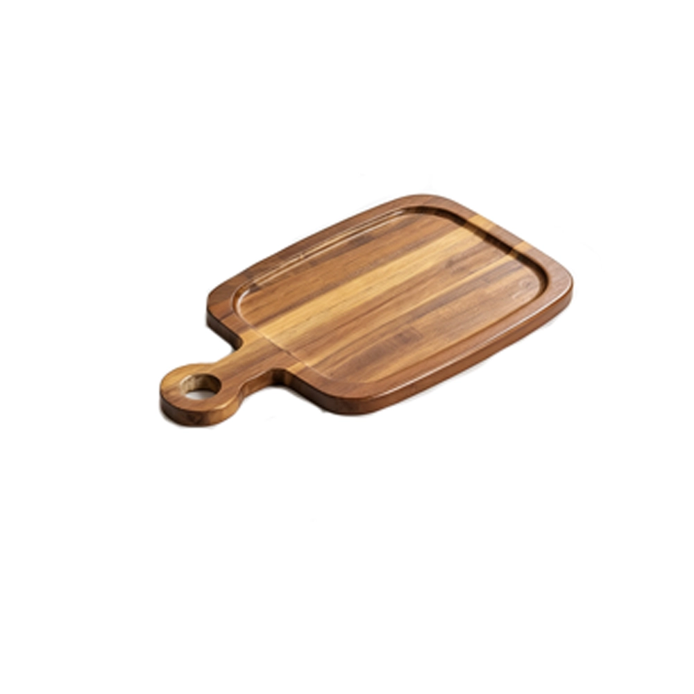 Tabla de Cortar de Madera de Acacia para Bistec Pizza y Sushi image 6