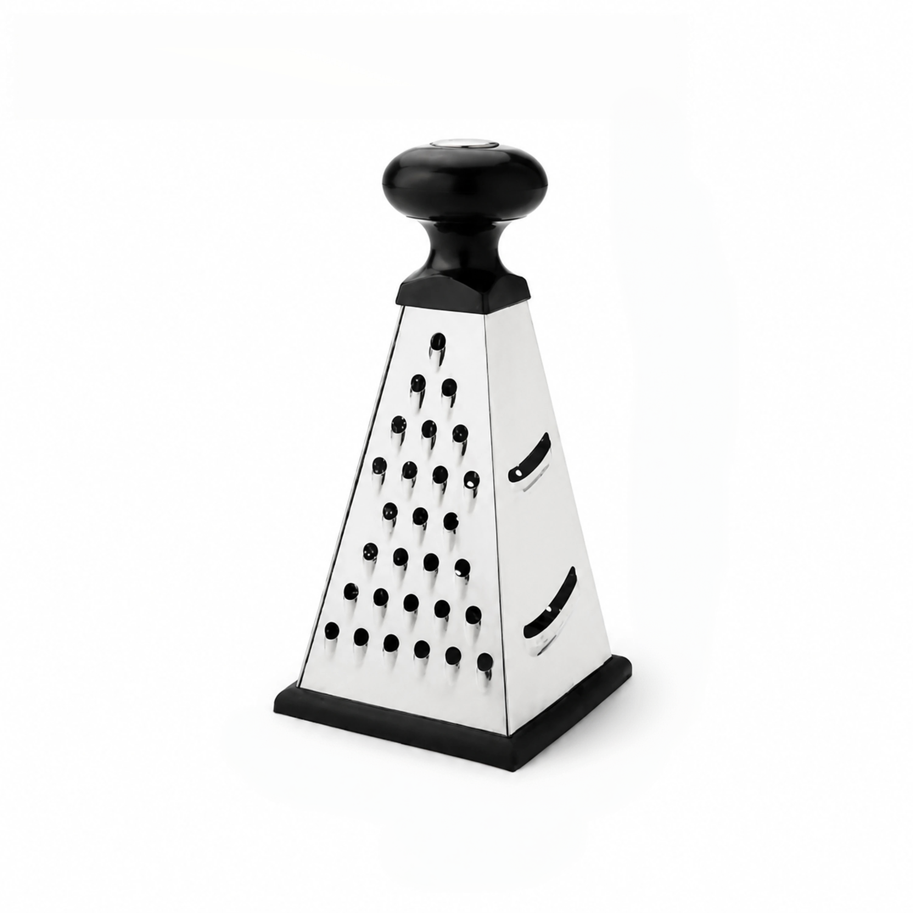 Rallador torre acero inoxidable 4 lados cocina multifuncional