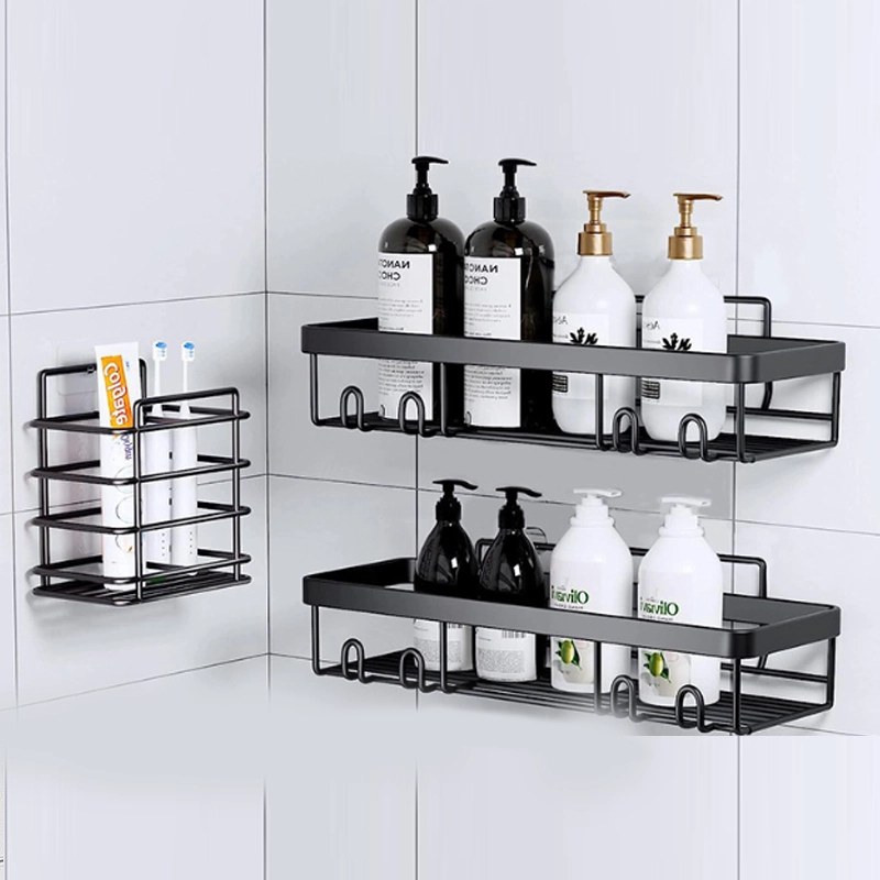 Organizador para cepillos de dientes 13.5x6x32.5cm de hierro juego de 3 piezas