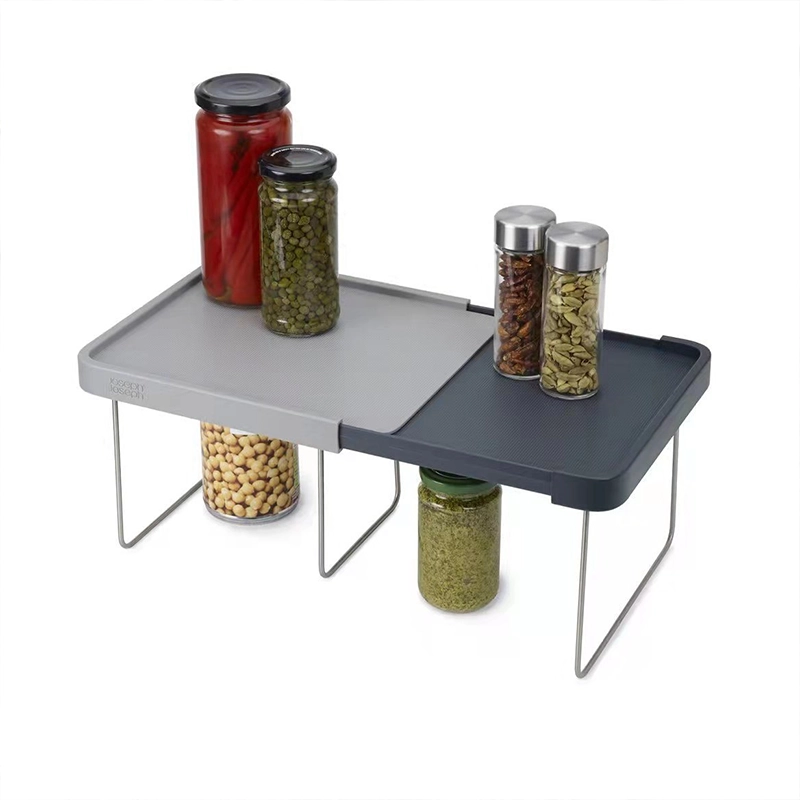 Organizador Extensible 25.5*21.5*2.5cm Plástico Gris image 2