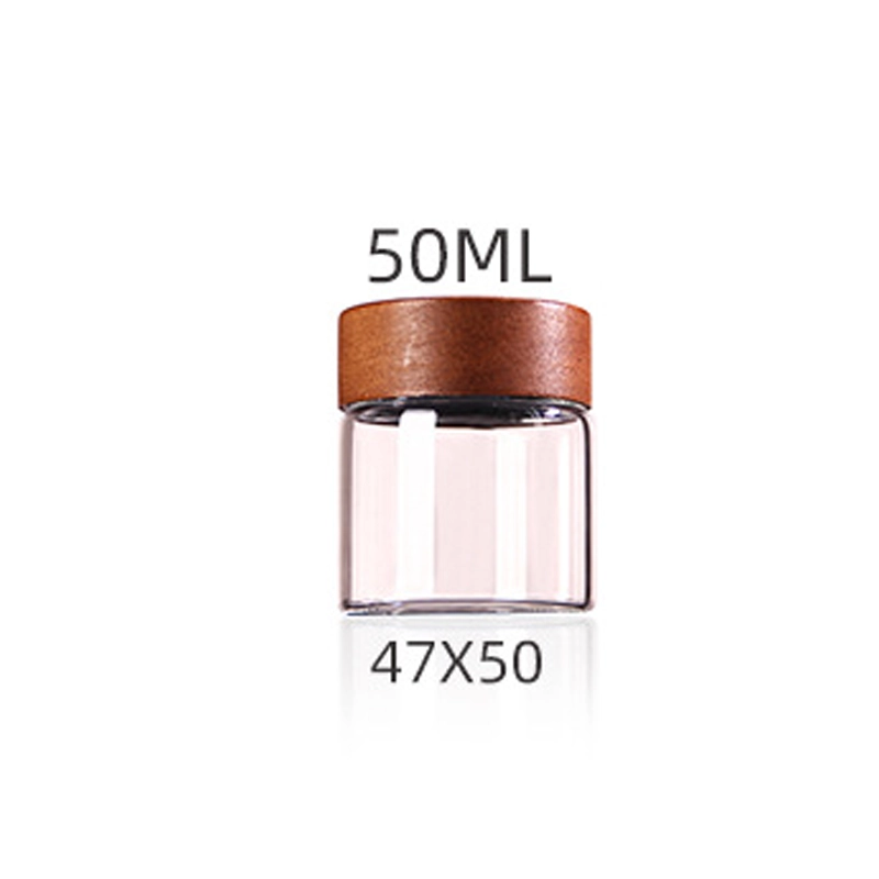 Salero 50 ml madera, acero inoxidable con tapa de madera negra para condimentar en cocina