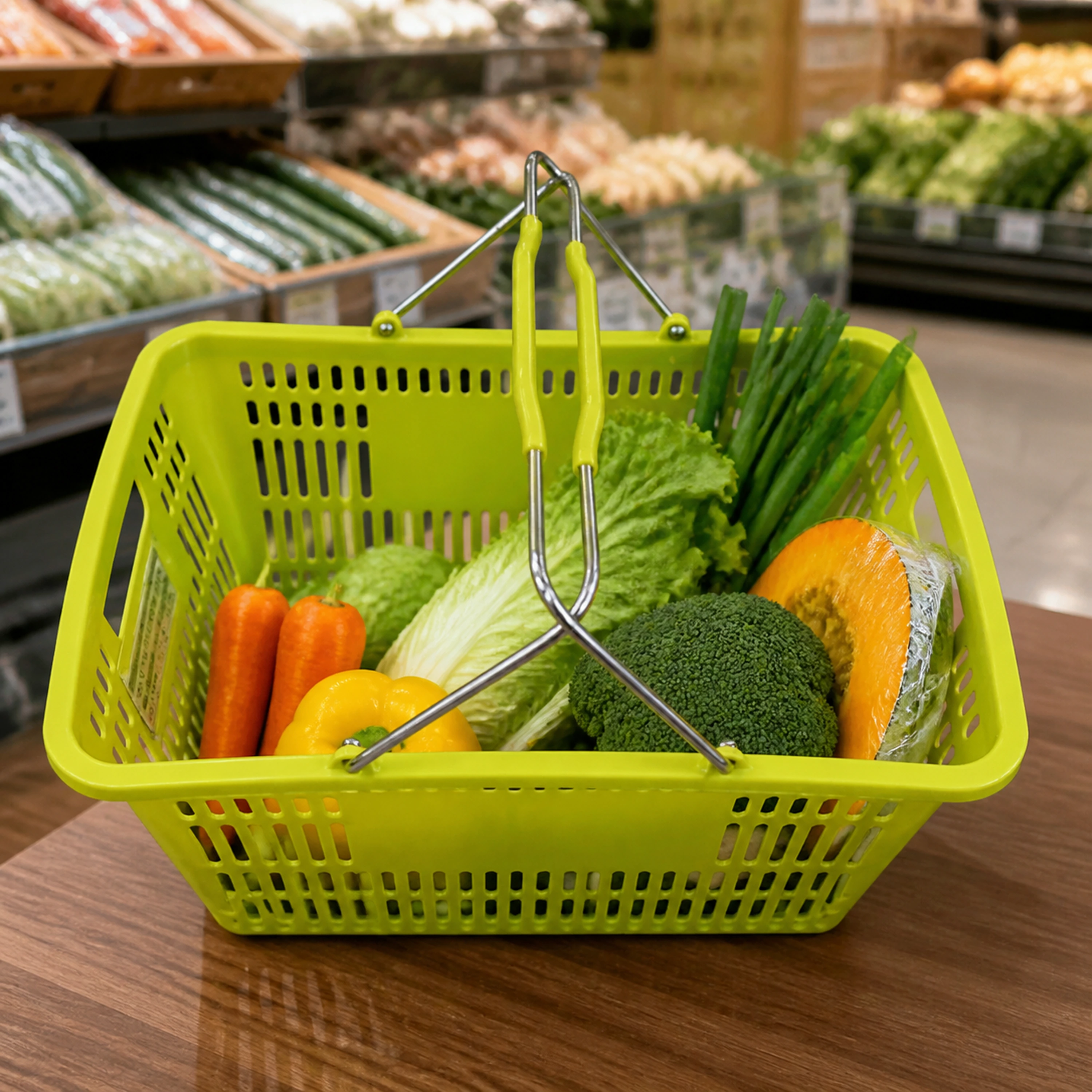 Cesta de compras 28L Plástico