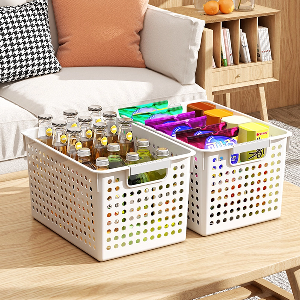 Cesta 29.5*16.5*12cm Plástico Blanco