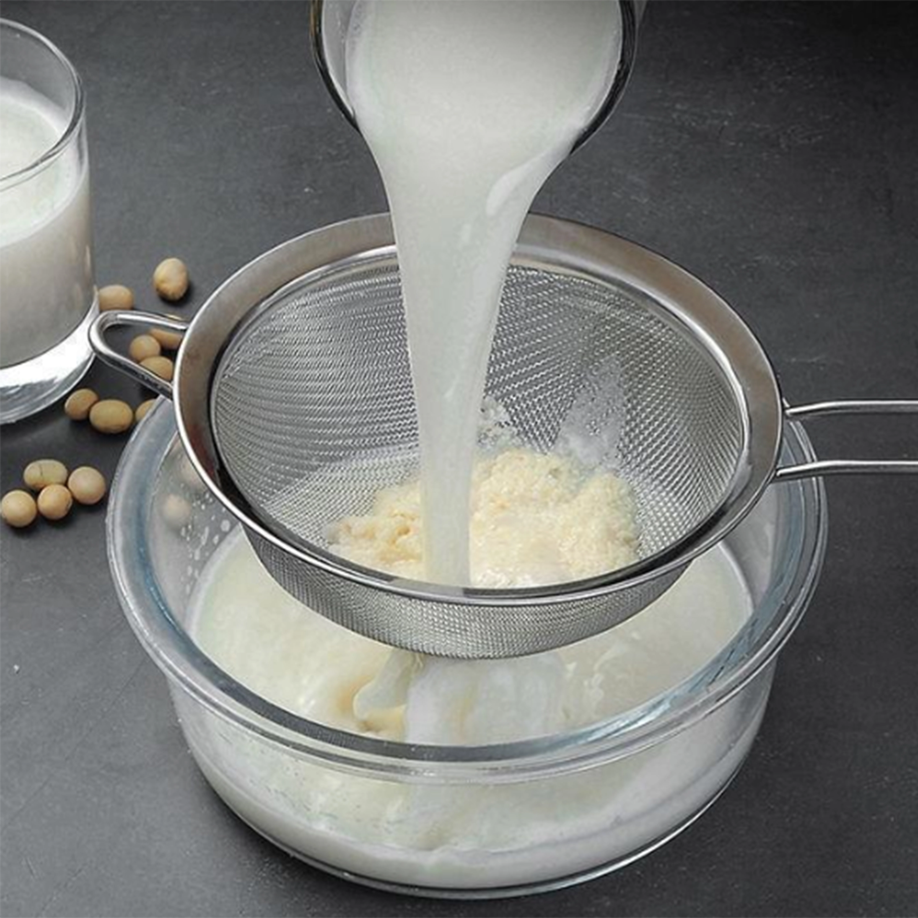 Espumadera de Cocina para Comedor de Acero Inoxidable en Múltiples Tamaños