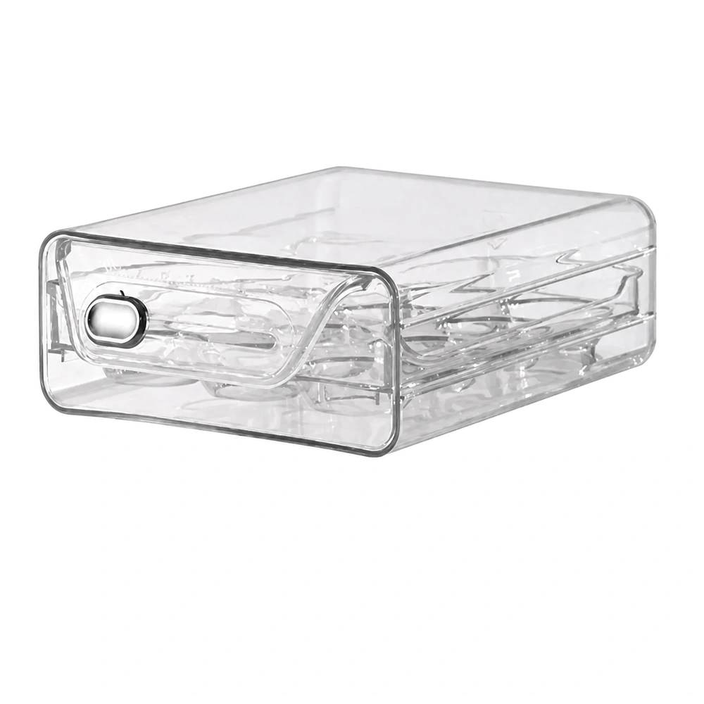 Caja de almacenamiento 20×16×7 cm de plástico para huevos, nevera