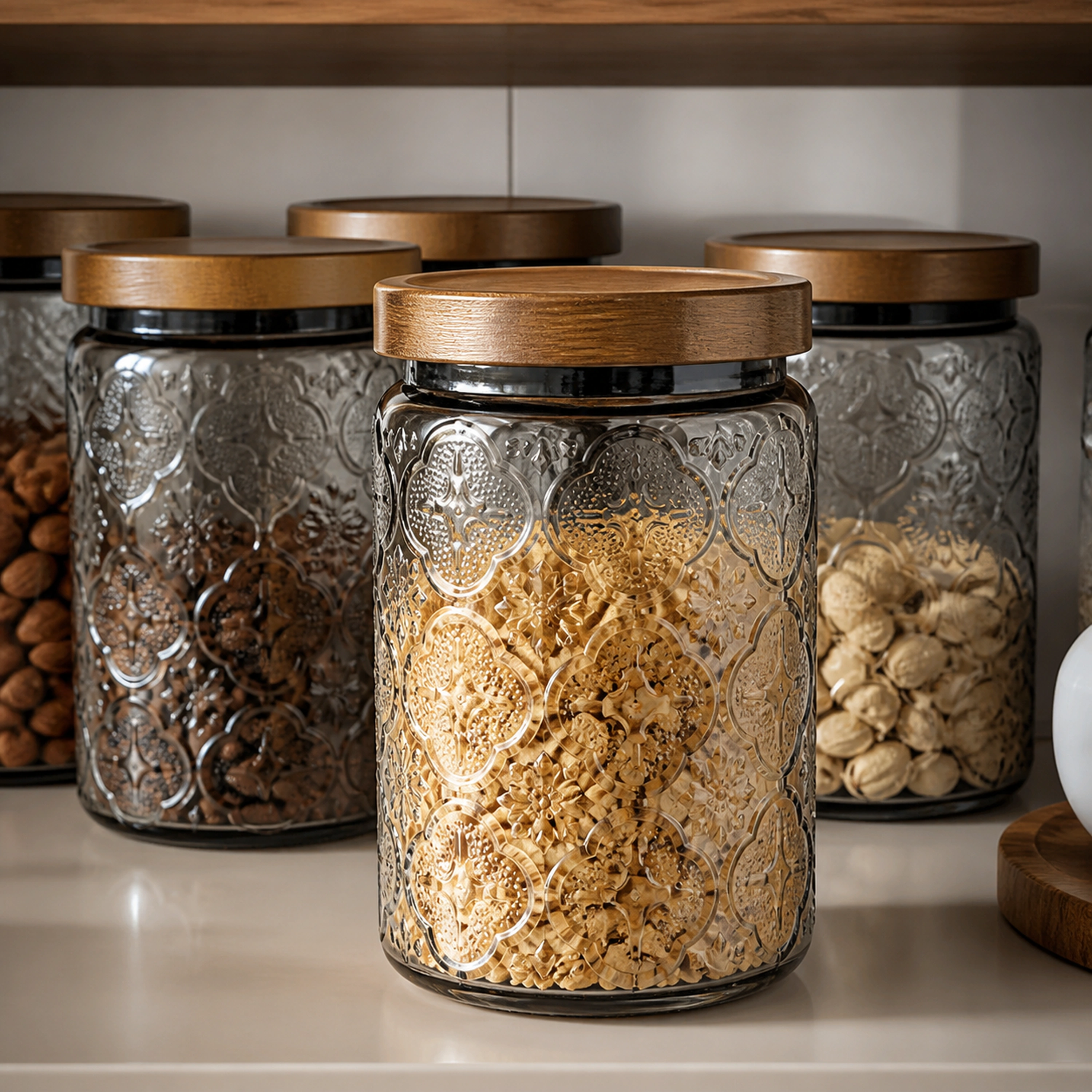 Tarro de almacenamiento 900ml Vidrio