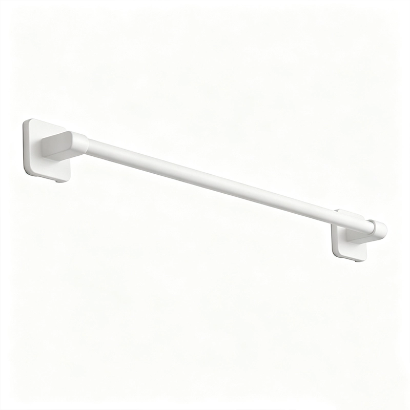 Toallero 30*5.5*6cm Tubo de Aluminio Aeroespacial Blanco