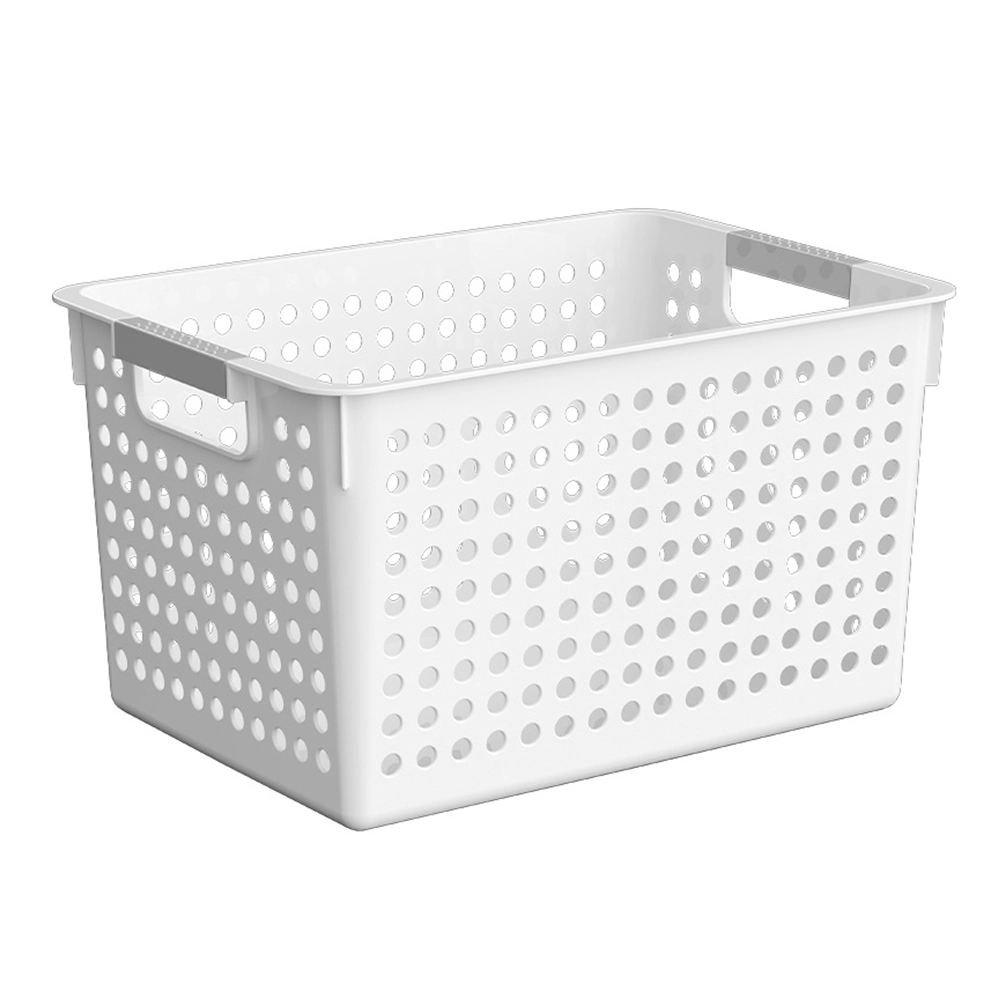 Cesta 29.5*16.5*12cm Plástico Blanco