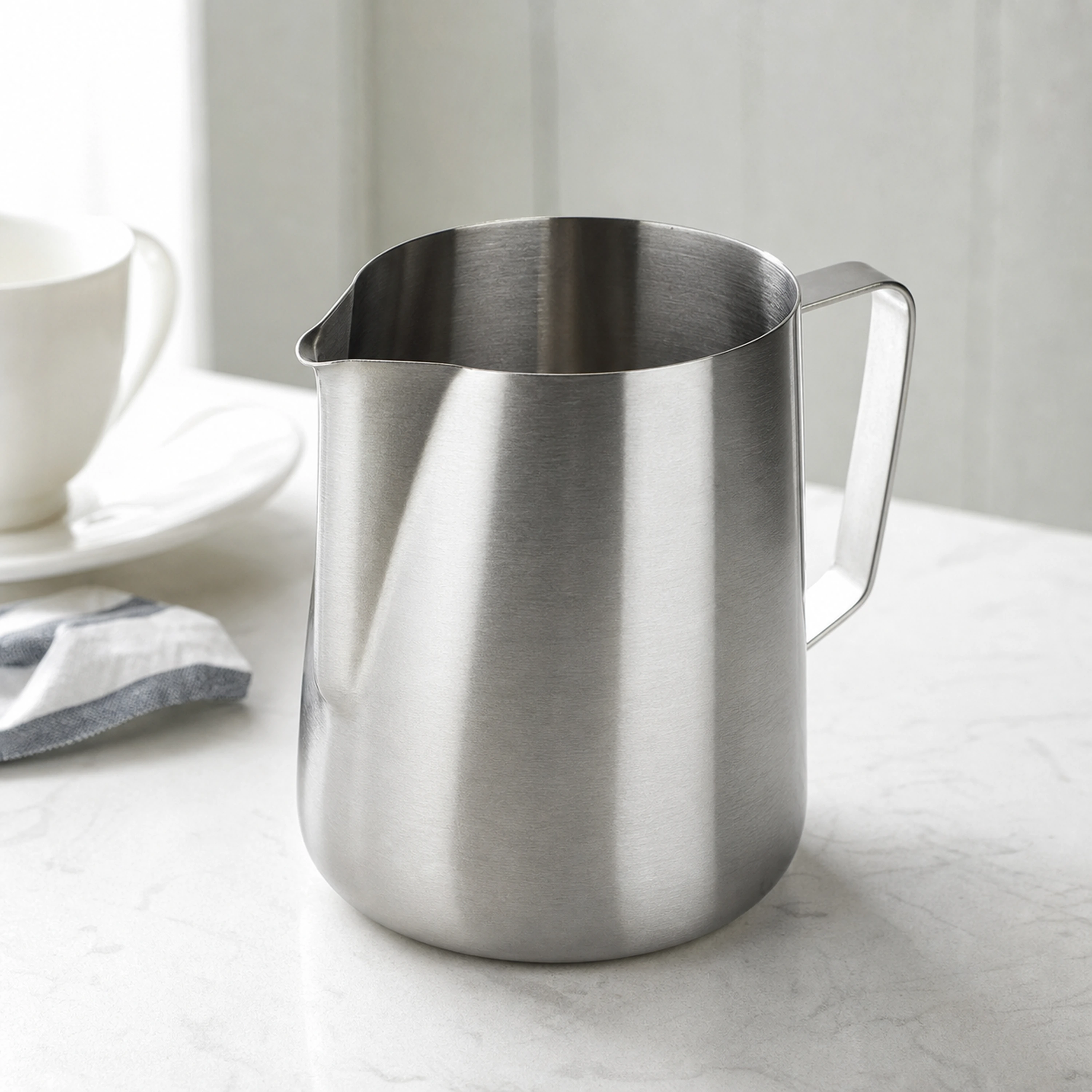 Taza de Latte 600 ML para Comedor de Acero Inoxidable image 1